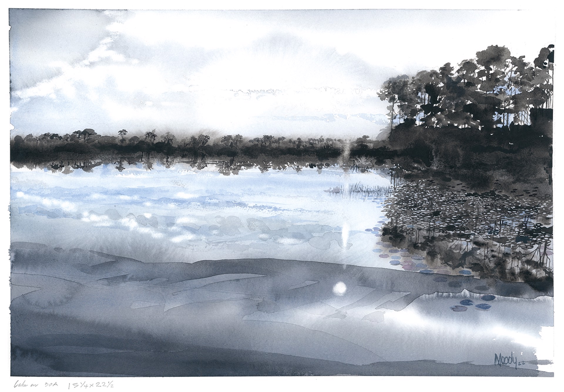 Lake on 30A by Bob Moody