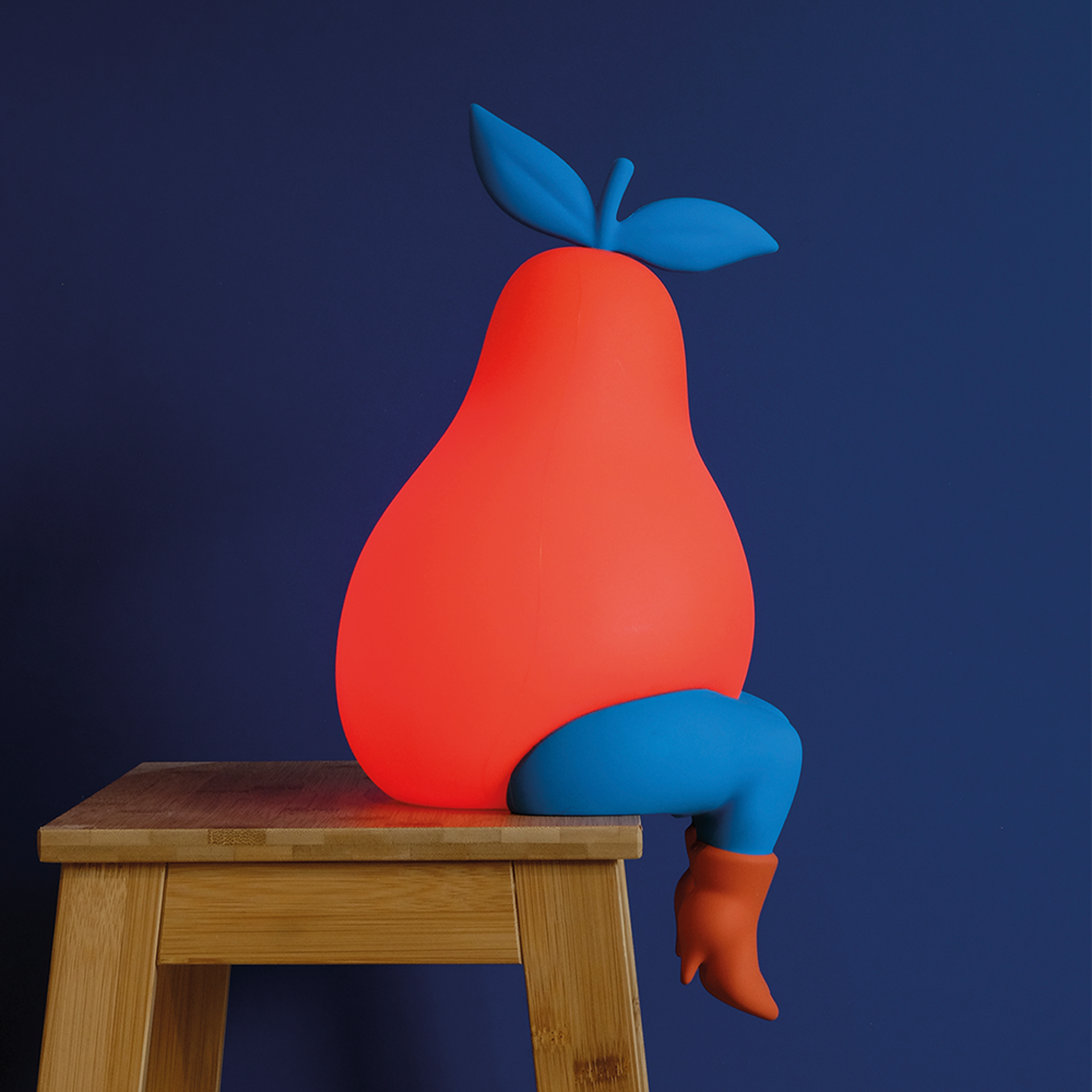 A Pear Lamp by Piet Parra