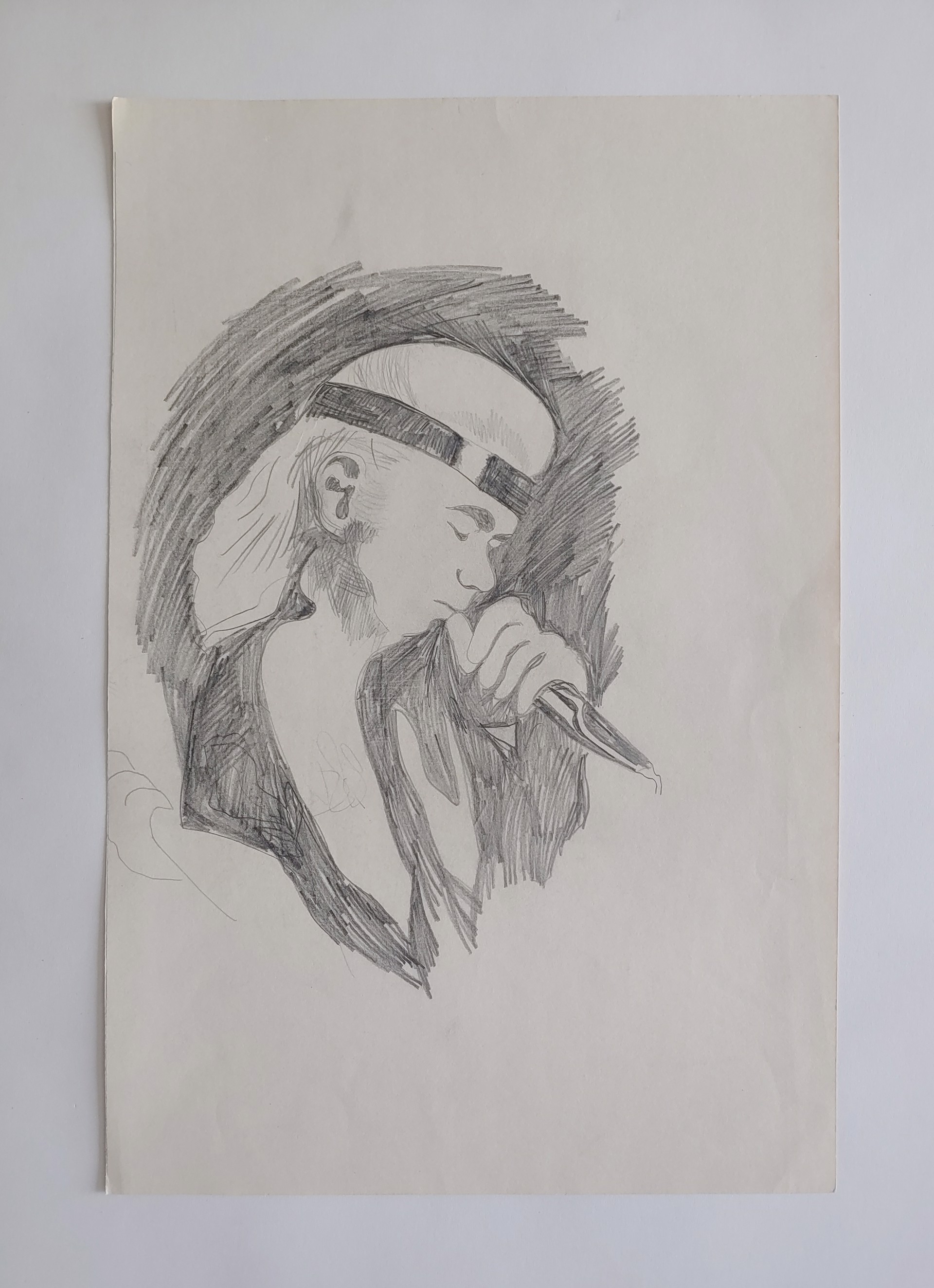 Wayne Cochran - Drawing by David Amdur