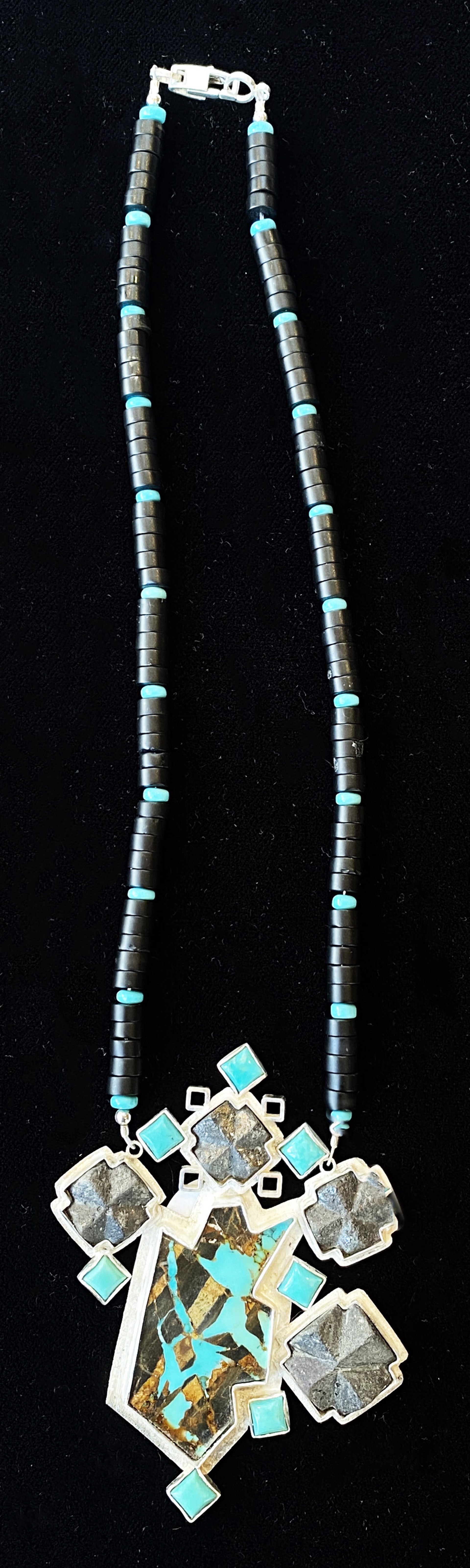 Turquoise Pendant Necklace by Marilynn Nicholson