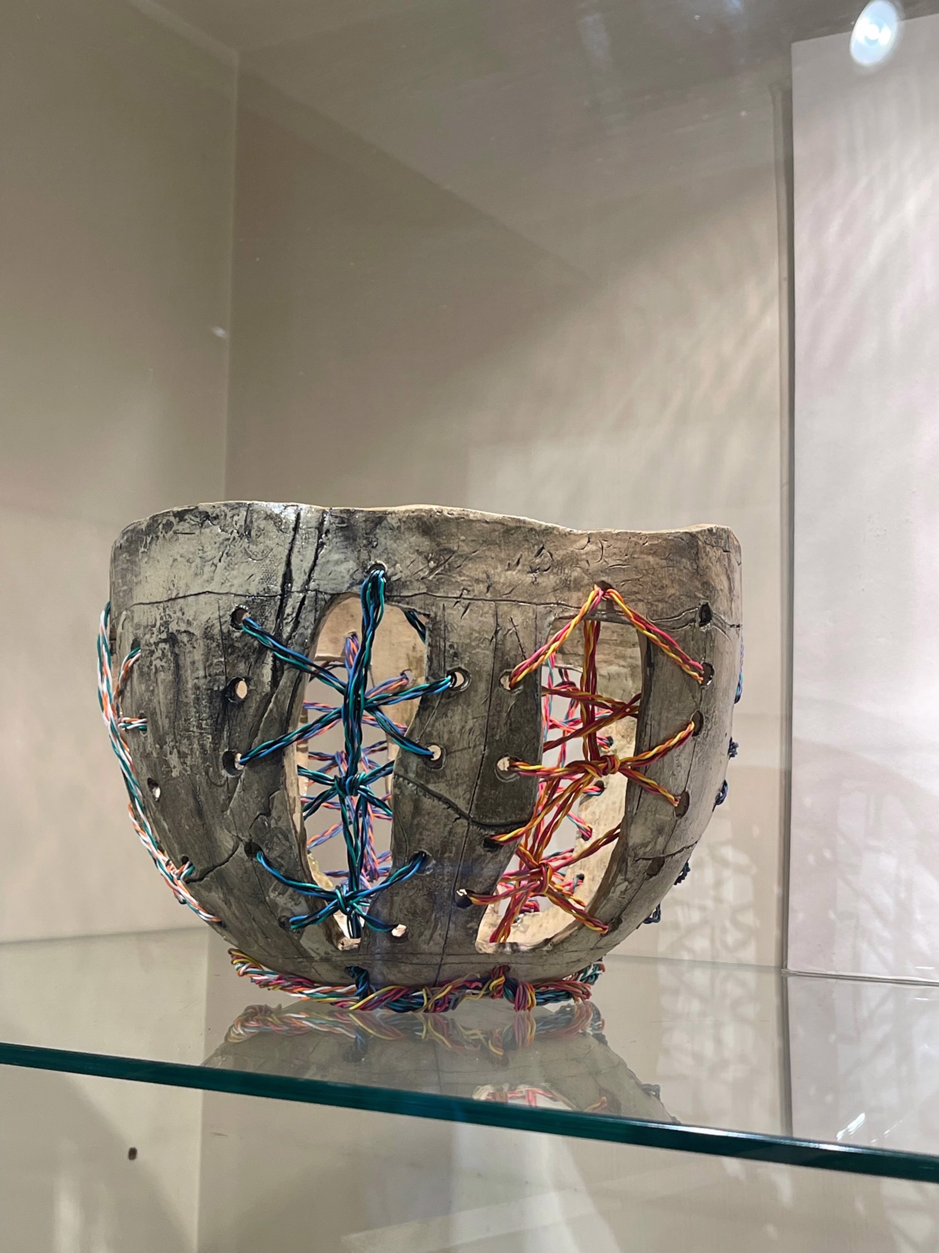 "Telephone Wire Bowl" by Patricia Simpson