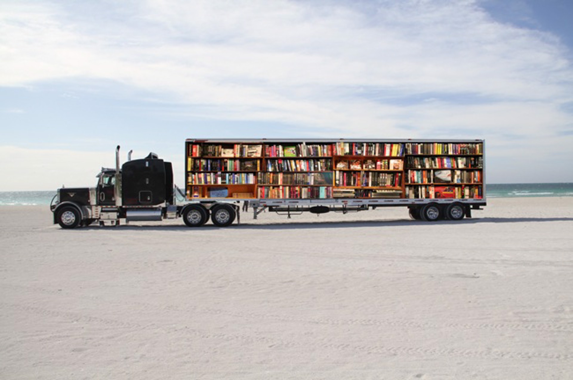Book Truck by Max-Steven Grossman