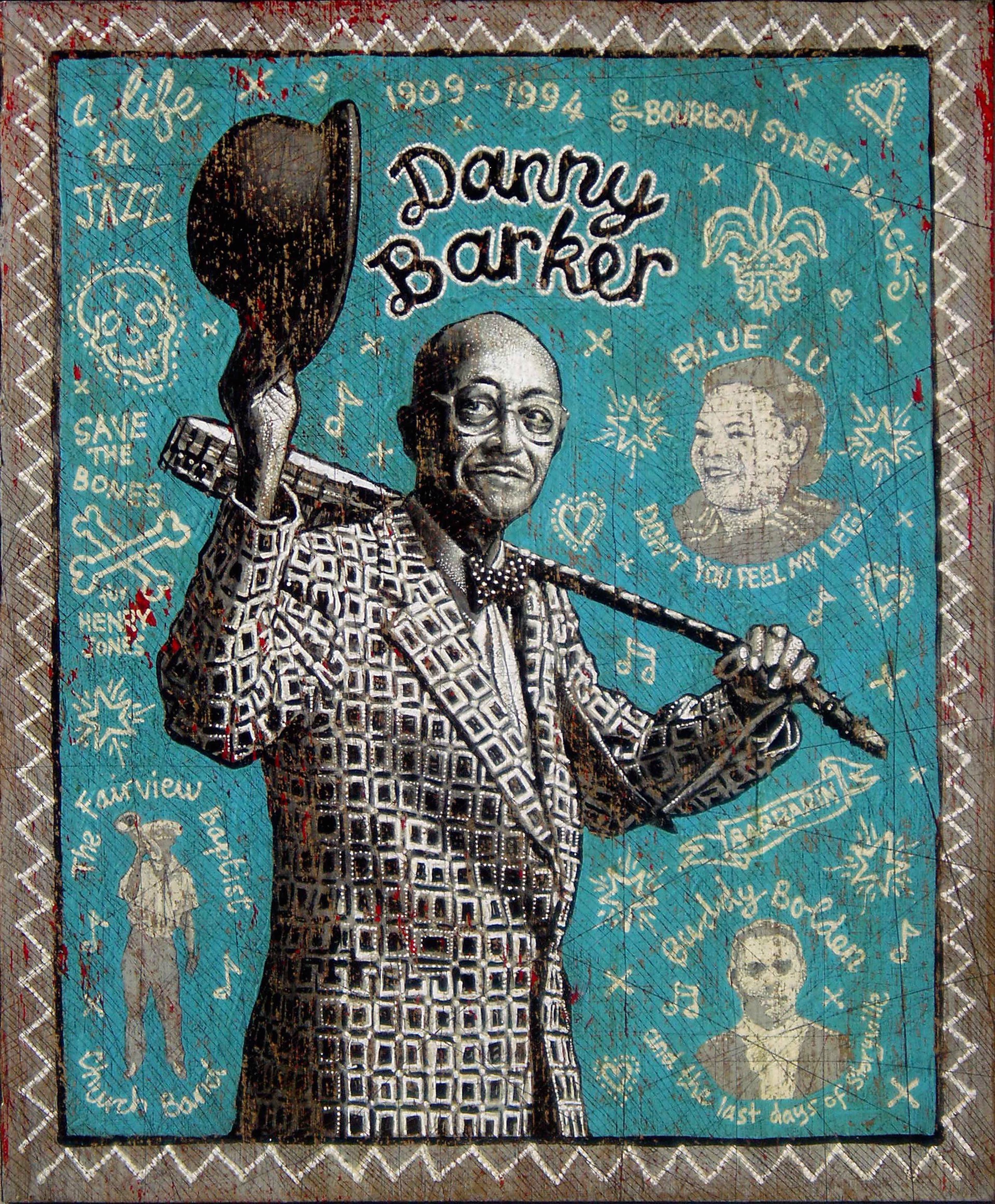 Danny Barker by Jon Langford