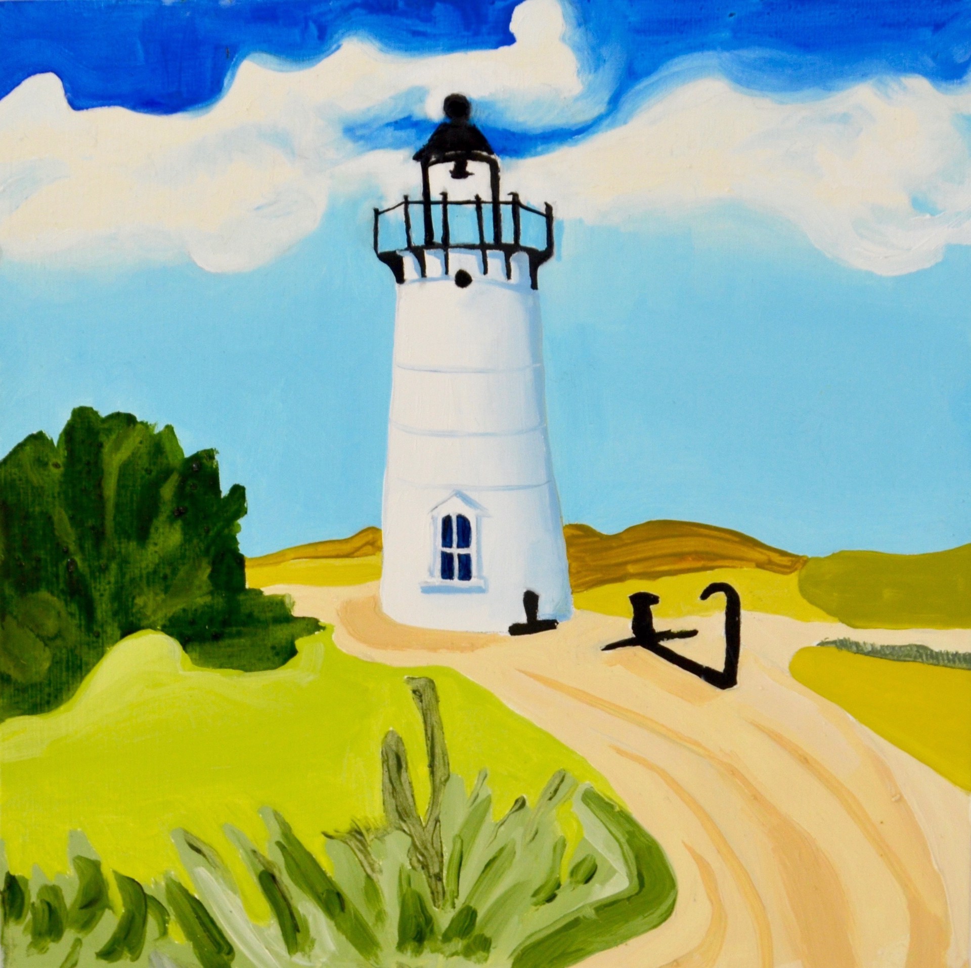 Race Point Lighthouse by Jennifer Clifford Danner