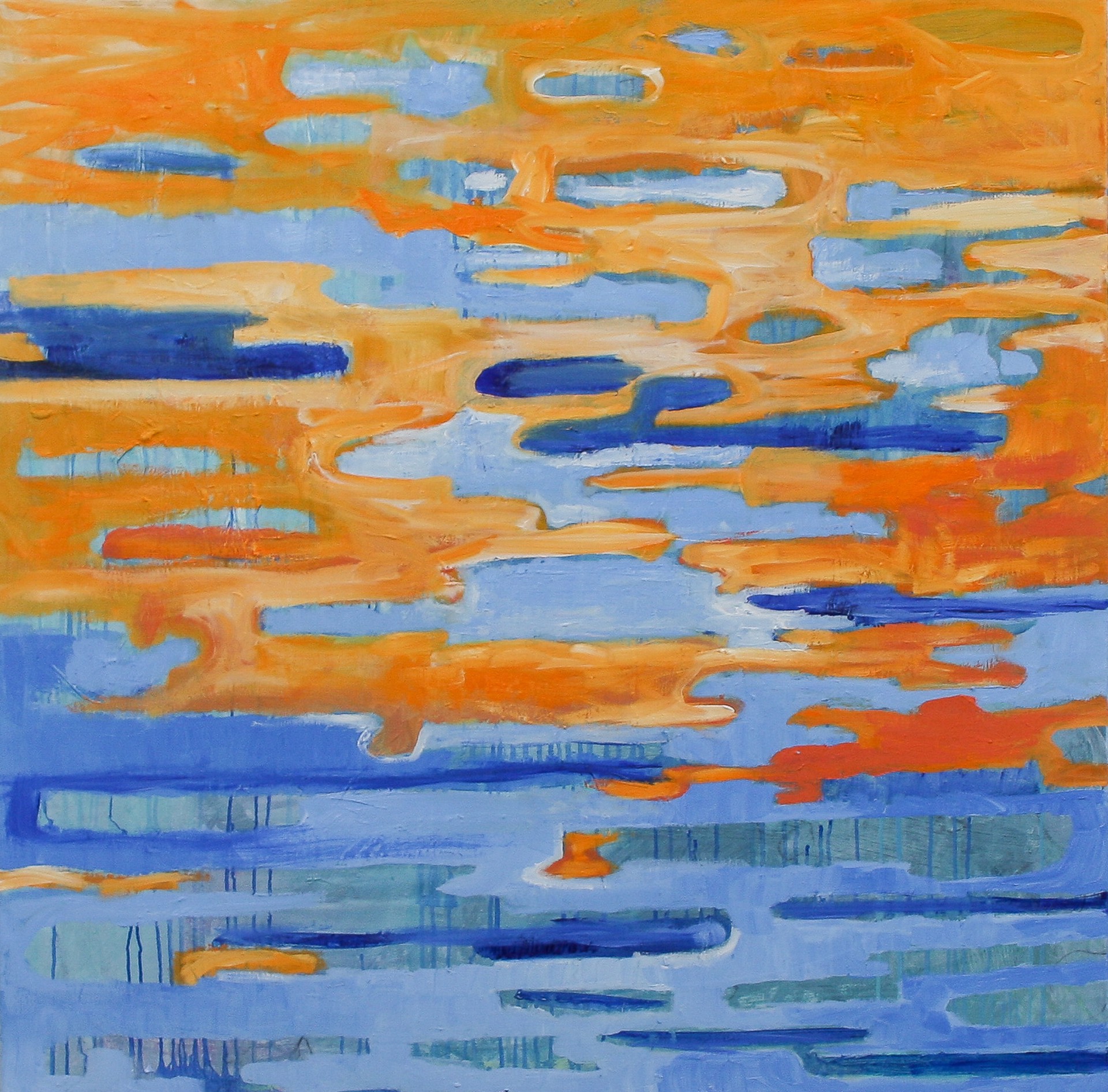 Cezanne's Sunset by Christina Narwicz