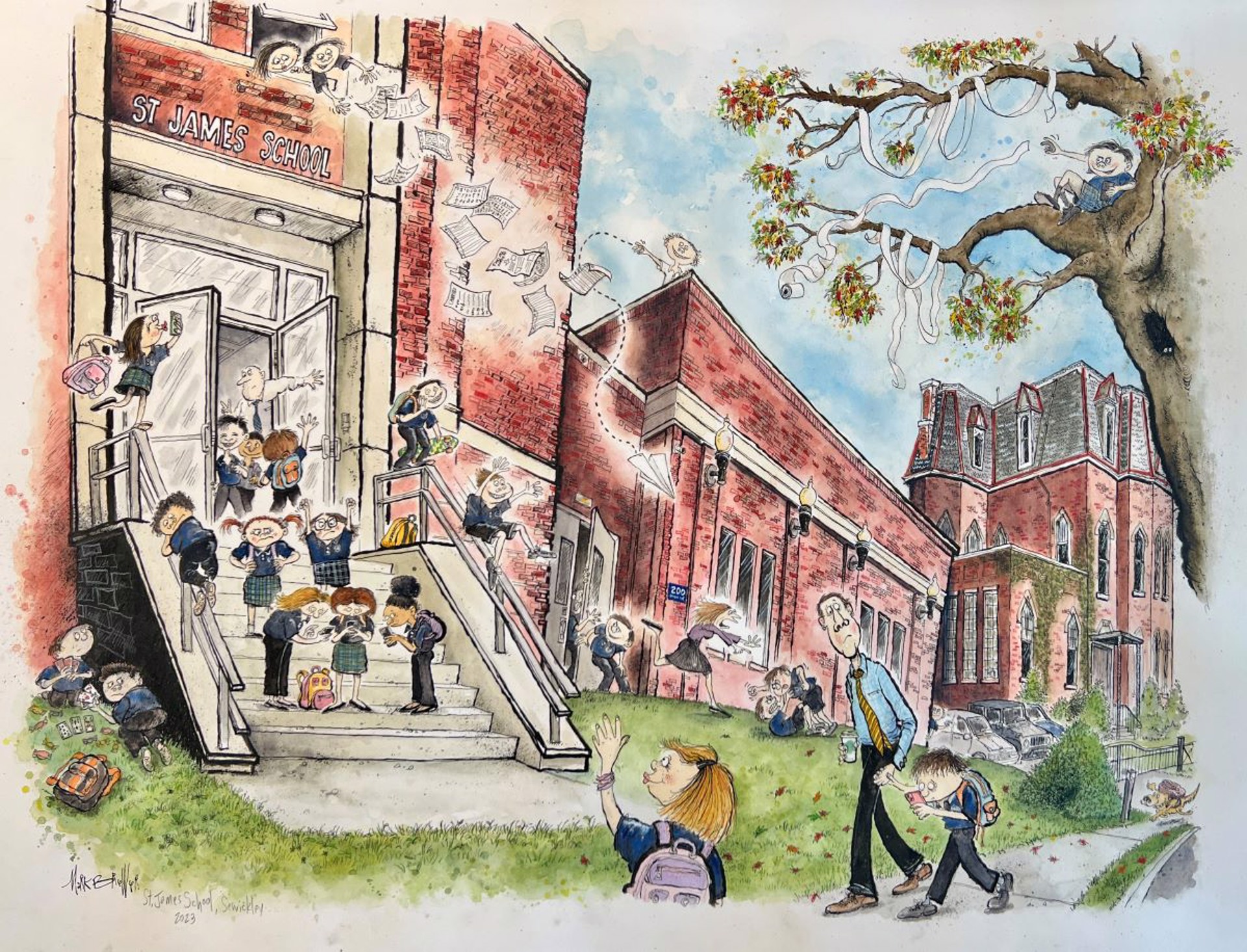 St James School, Sewickley 2023 by Mark Brewer