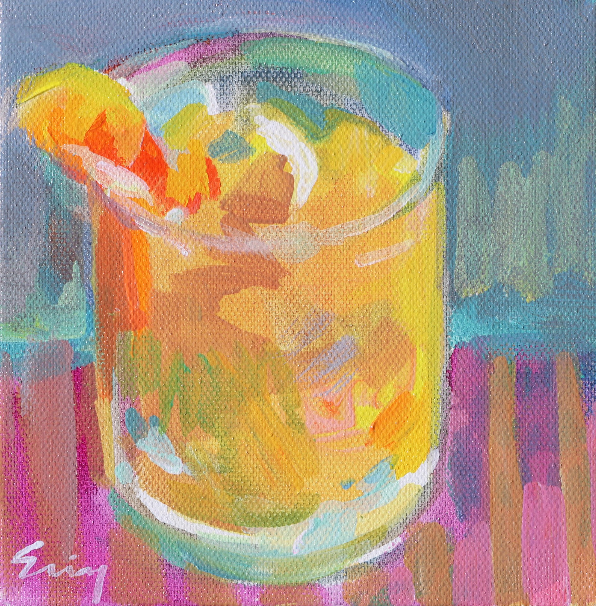Cocktail Party 5- SOLD by Erin Gregory