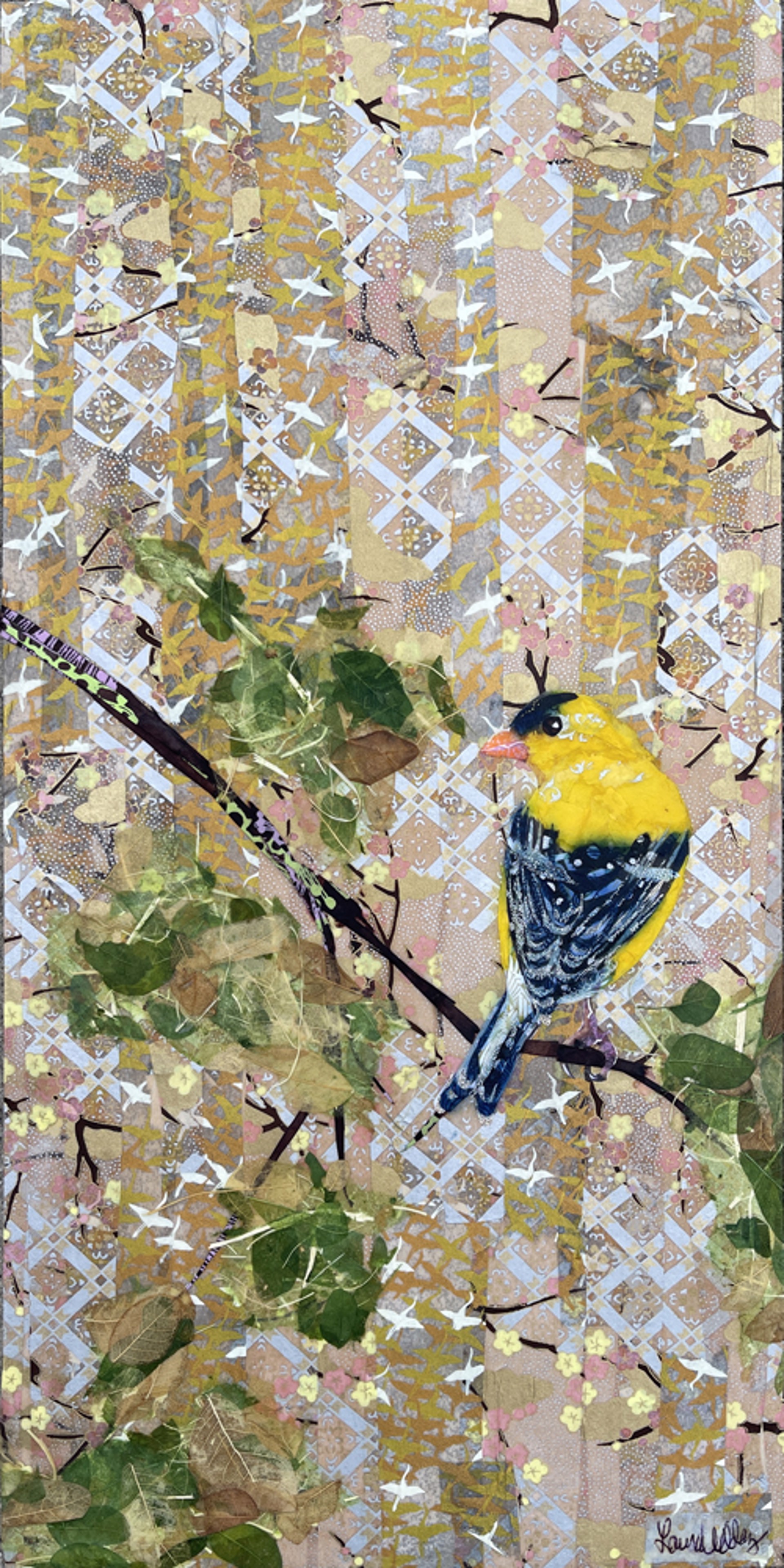 Goldfinch II by Laura Adams
