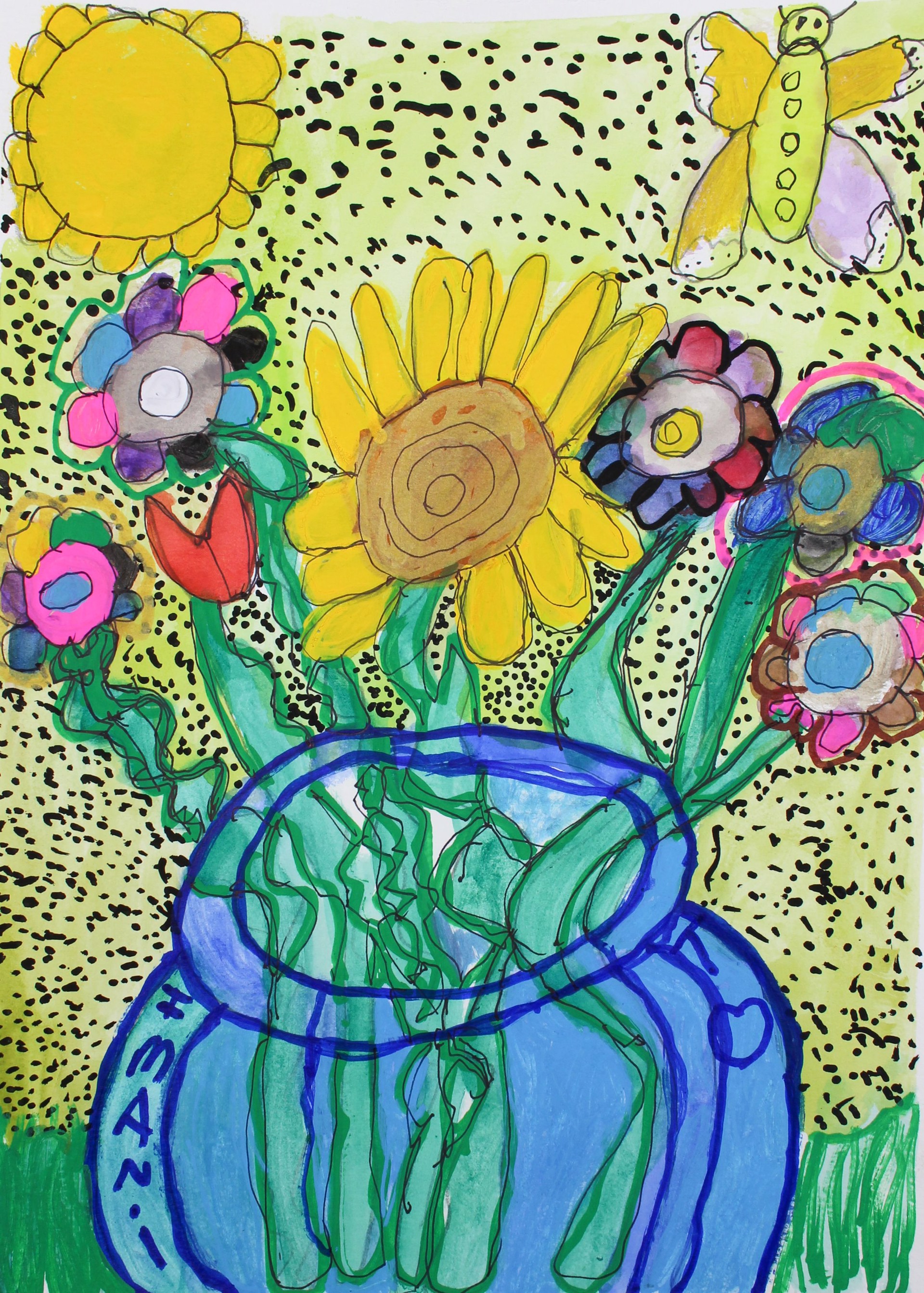 Spring Flower (FRAMED) by Imani Turner