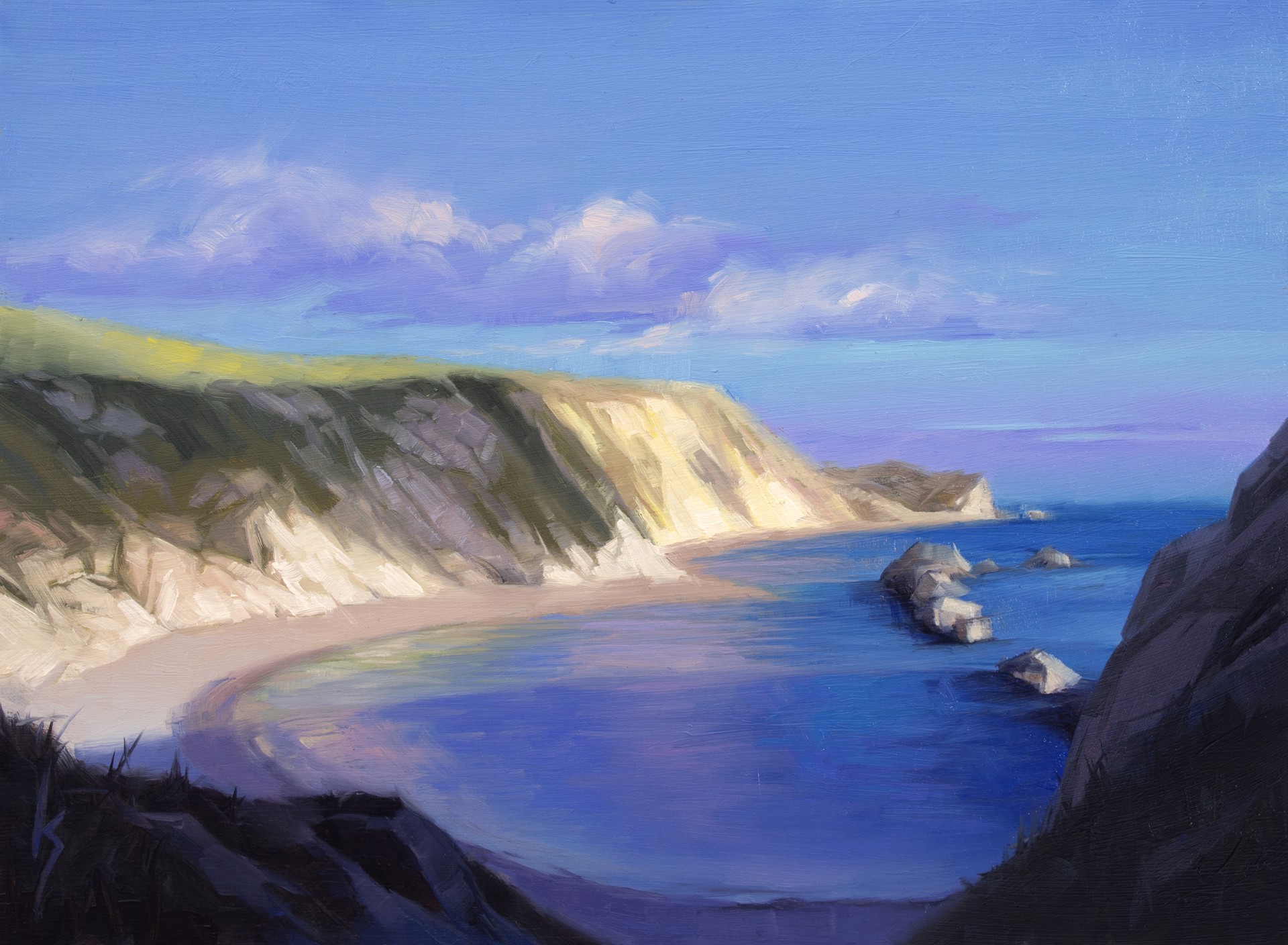 Jurassic Coast, England by Kirsten Savage