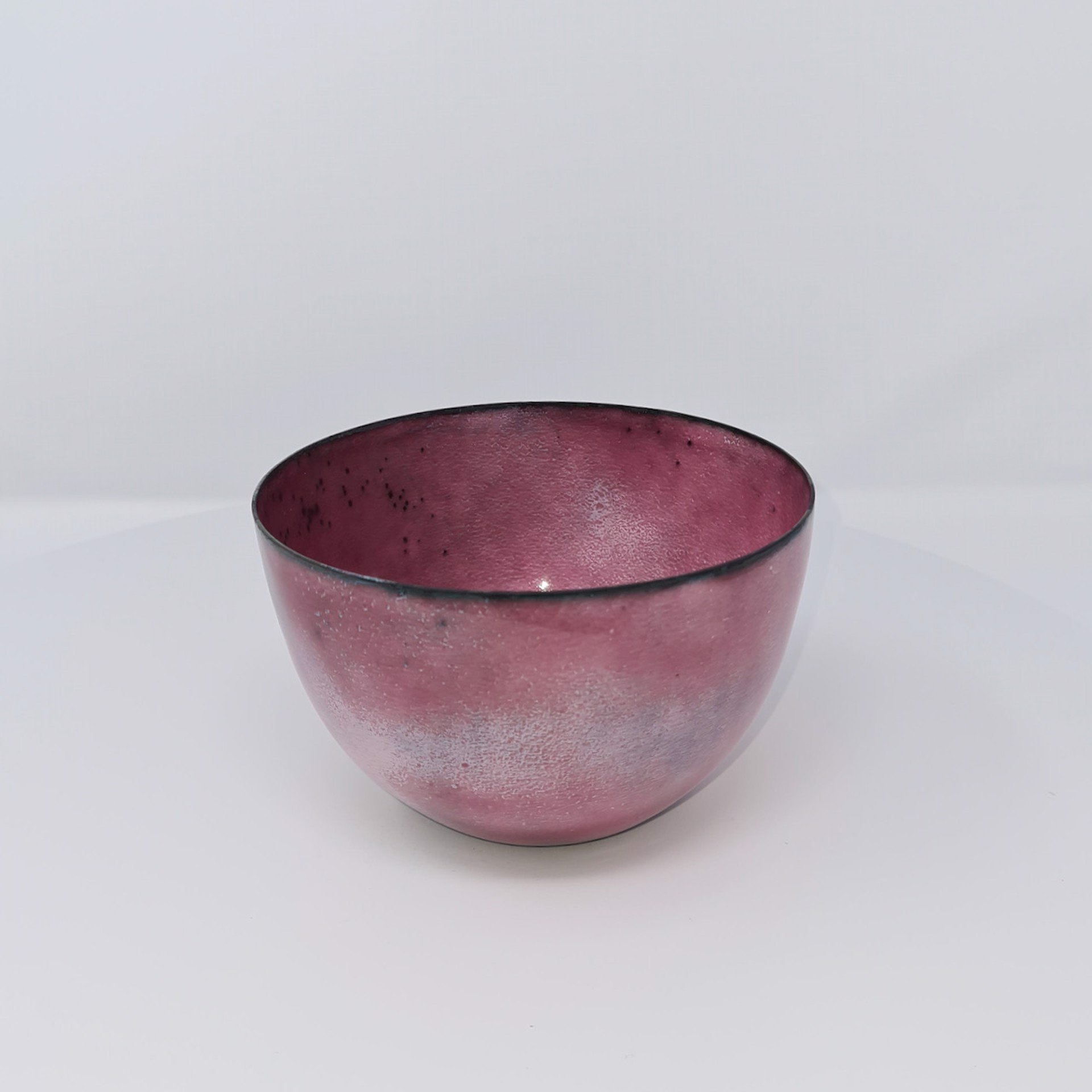 Enamel Copper Medium Bowl by Lundsten Glazzard