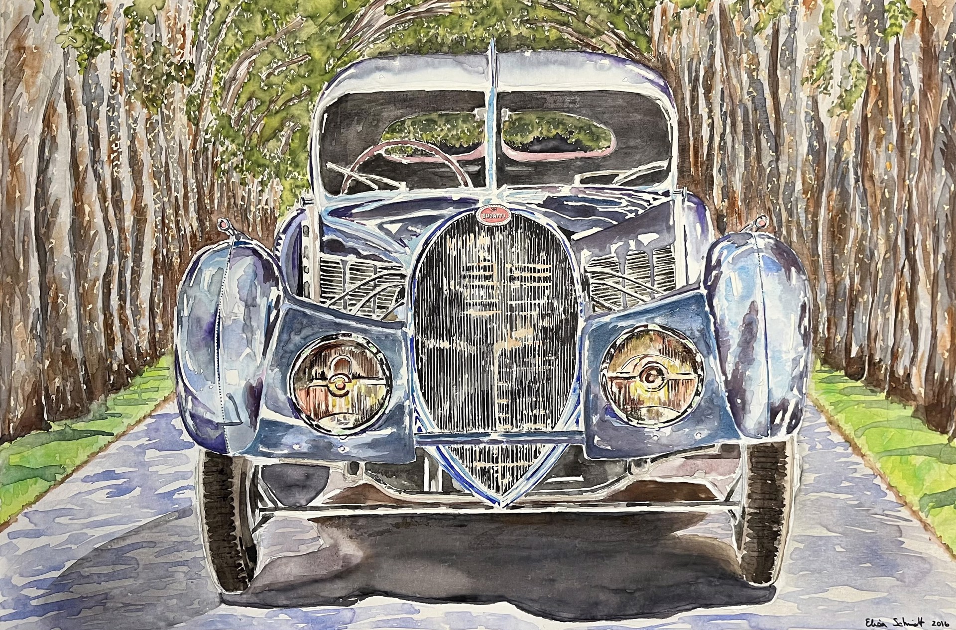 Bugatti Revisited by Elisa Baron Schmidt
