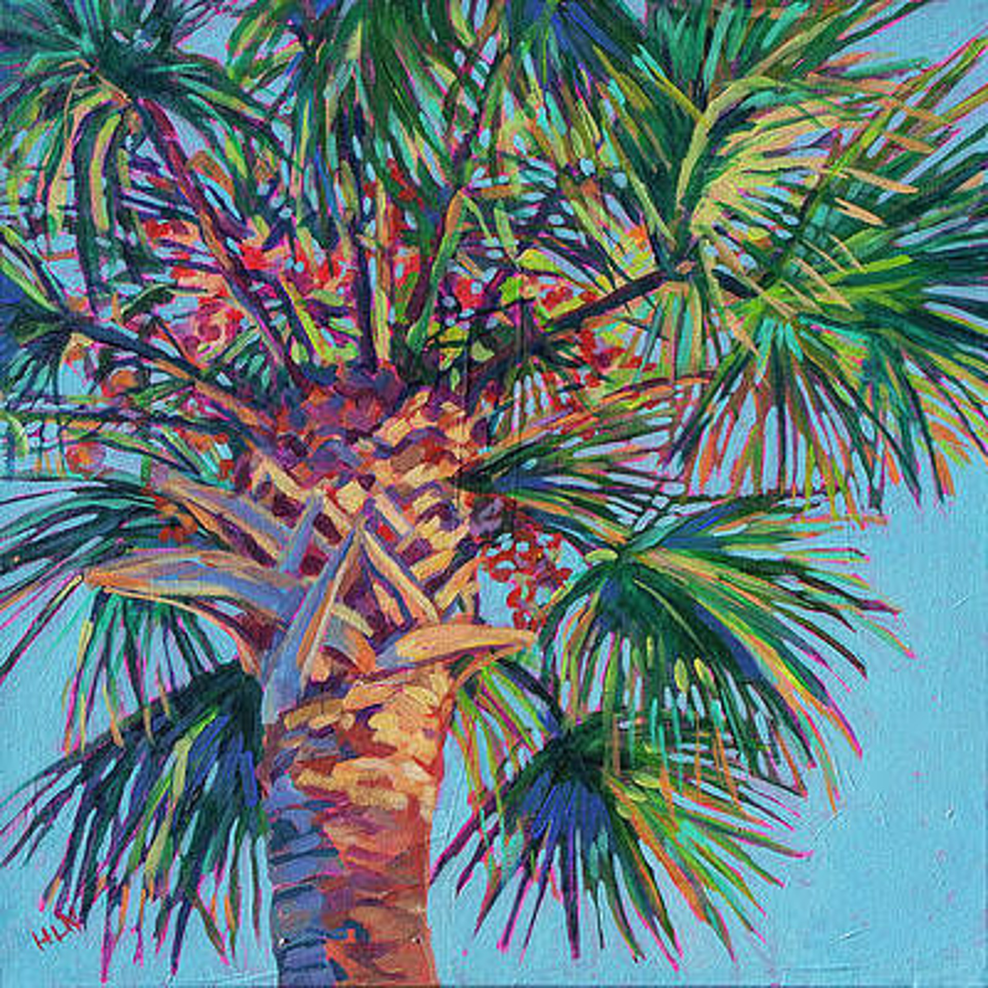 Palm Detail 4 by Heather Nagy