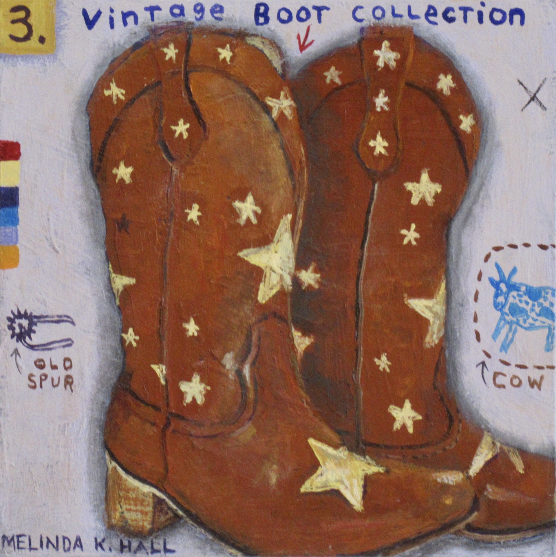 Vintage Boot Collection #3 by Melinda K. Hall
