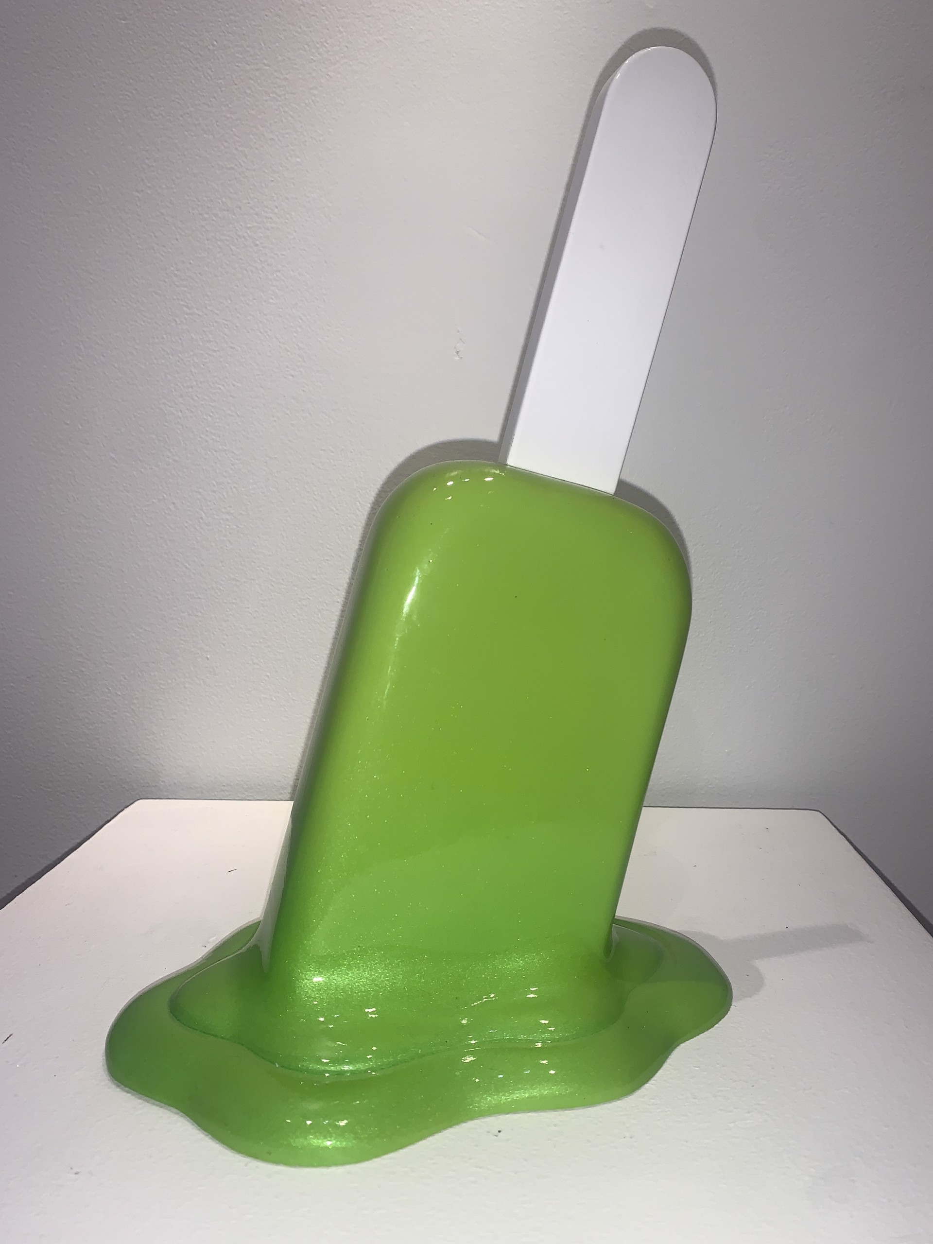 The Sweet Life Lime Green Popsicle by Elena Bulatova