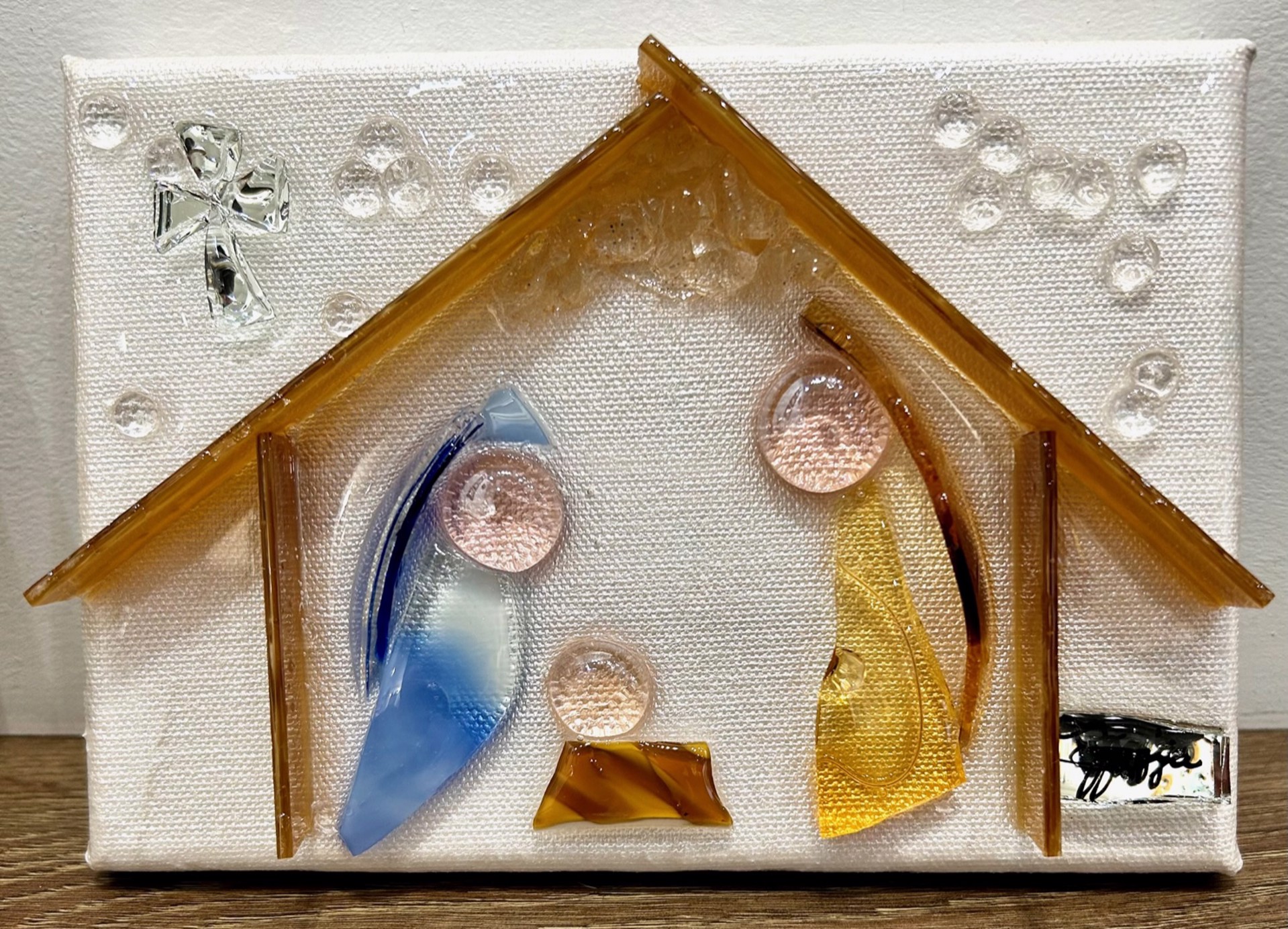 Nativity by Good Juju Glass Art