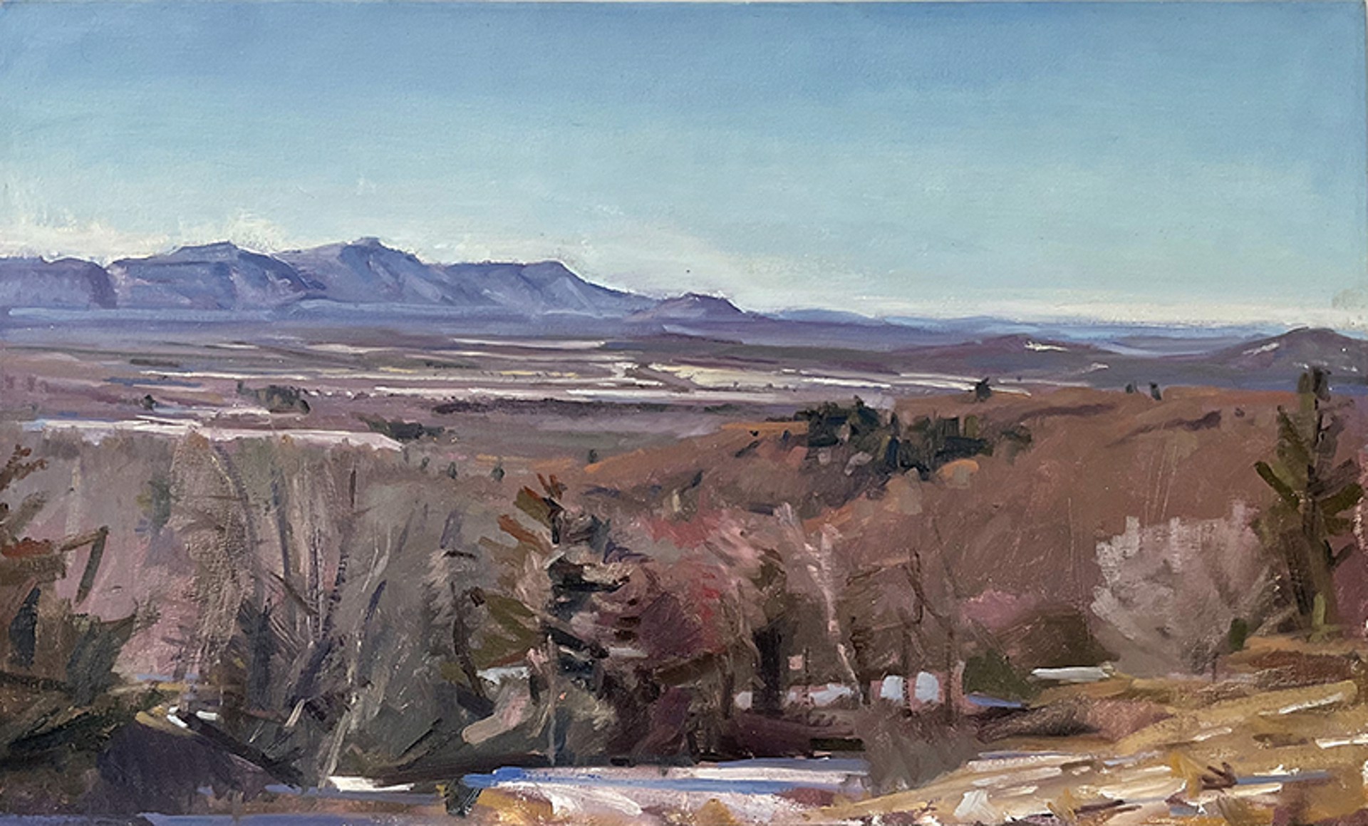 From Taghkanic Ridge, Winter by John Kelly