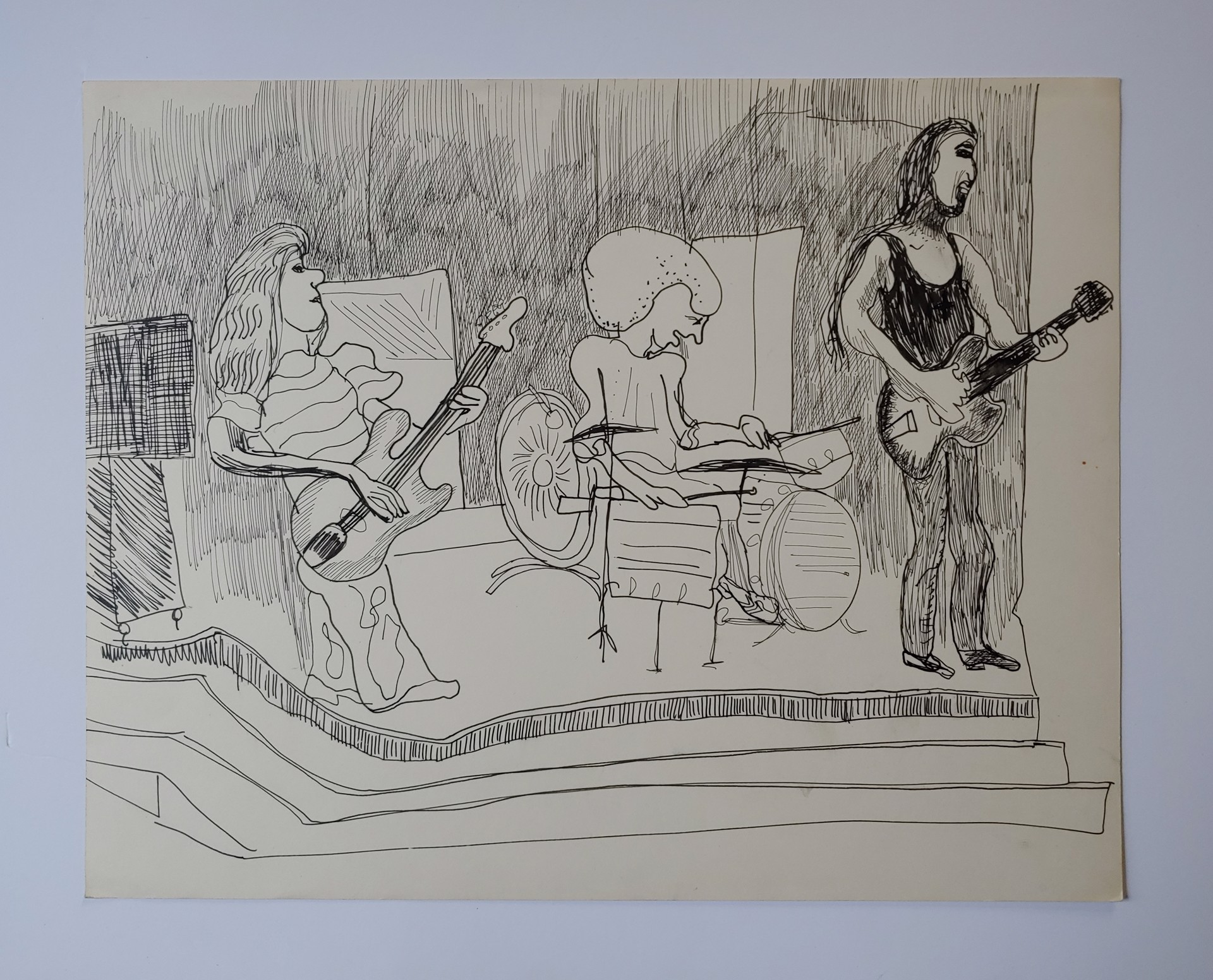 Concert Drawing by David Amdur