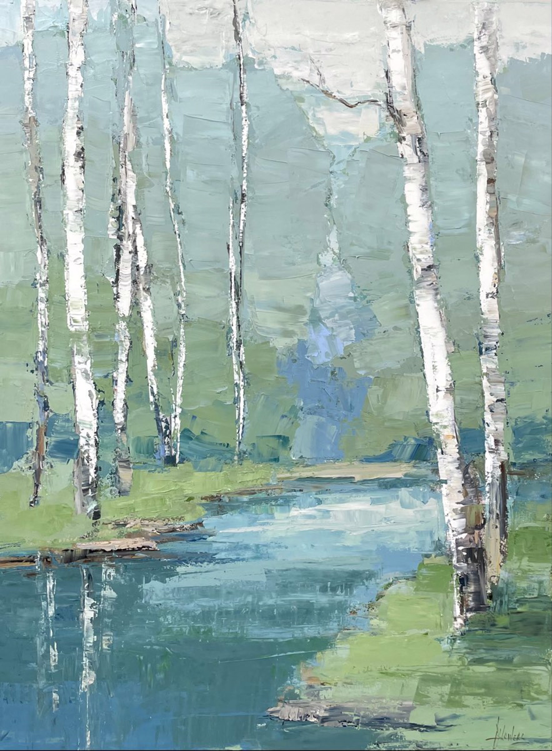 Birch by Barbara Flowers