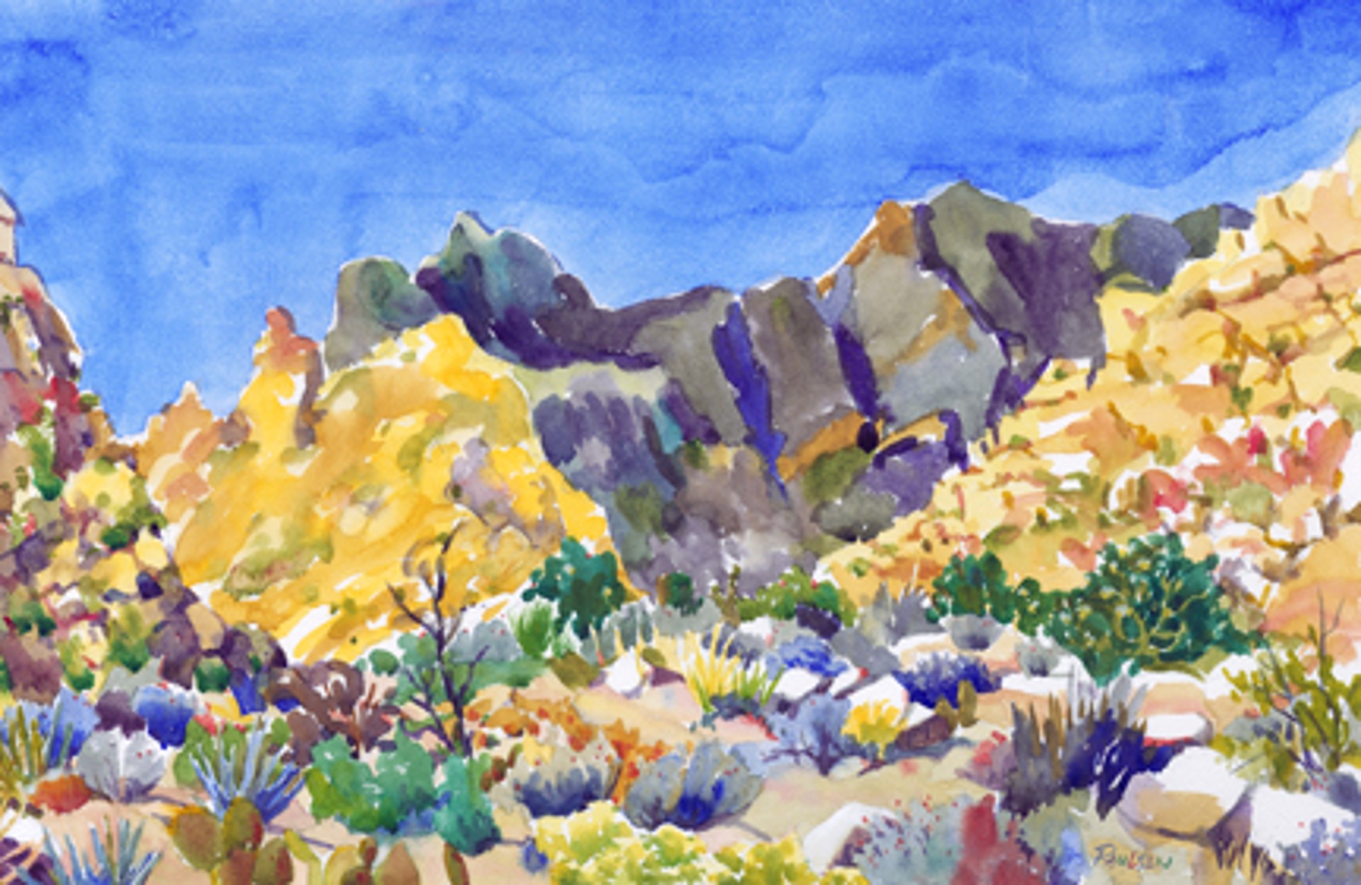 Red Rock Canyon by Kit Paulsen