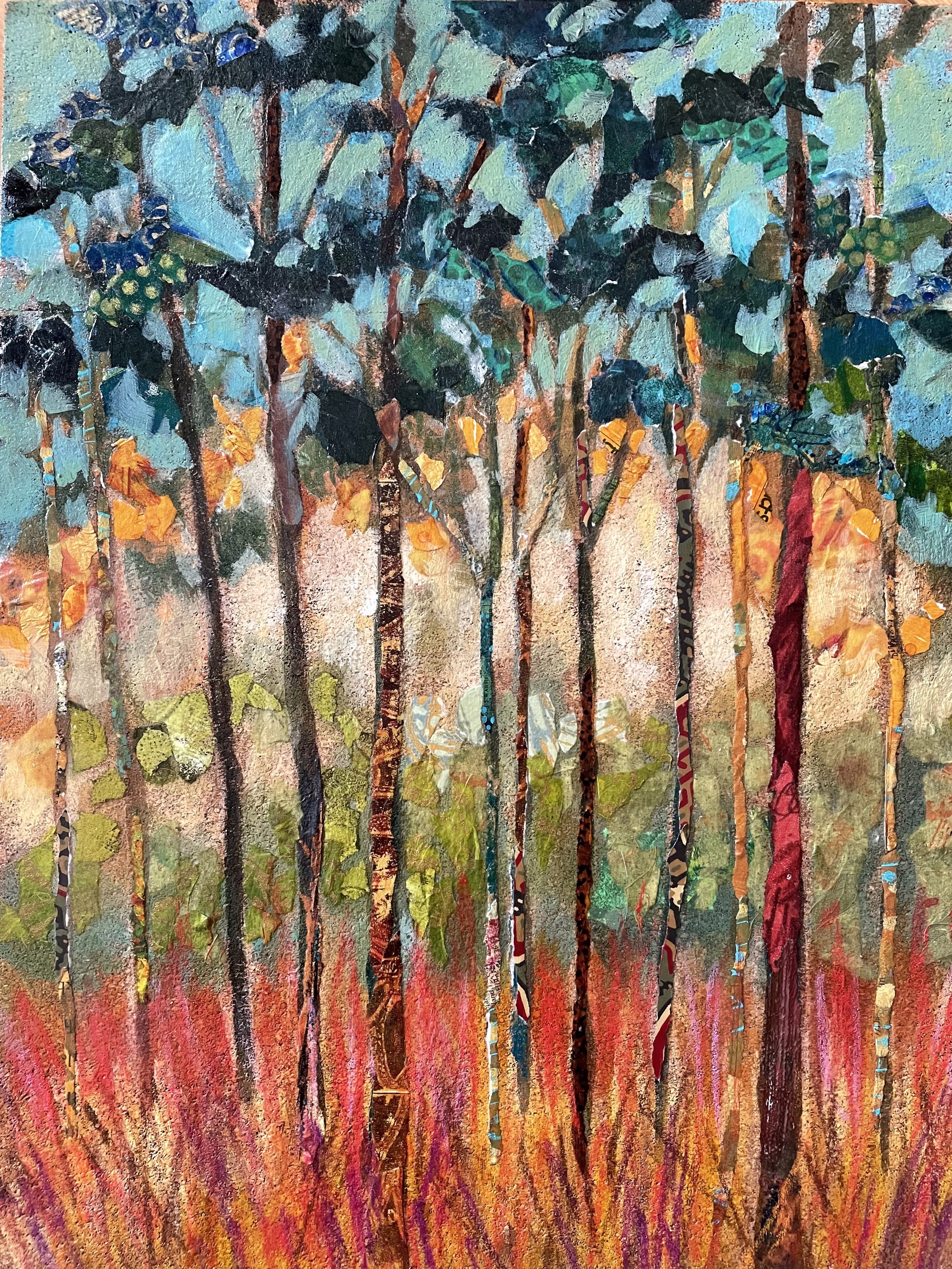 Among the Pines - SOLD by Elizabeth St. Hilaire