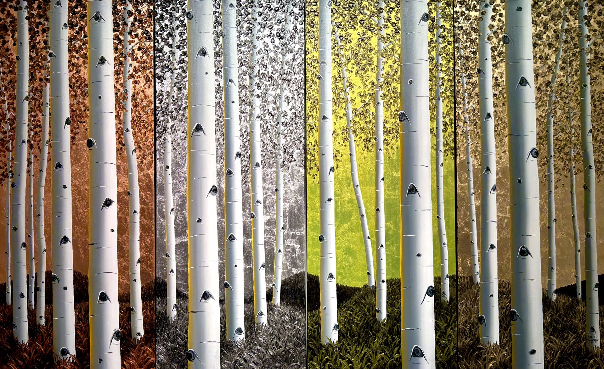 Seasons of Mount Princeton by Sherri Mignonne