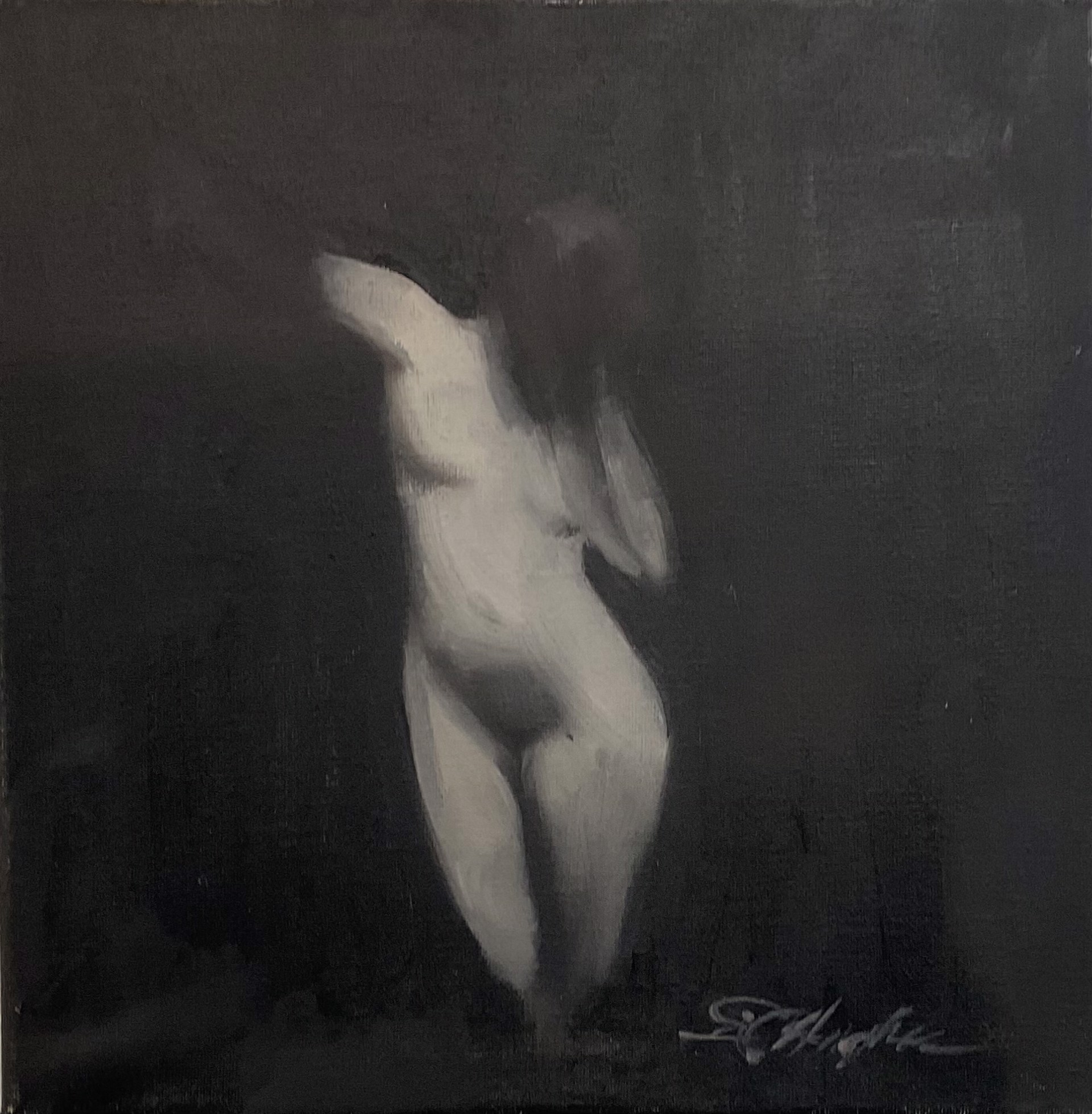 Untitled Nude Study by Donna Hughes