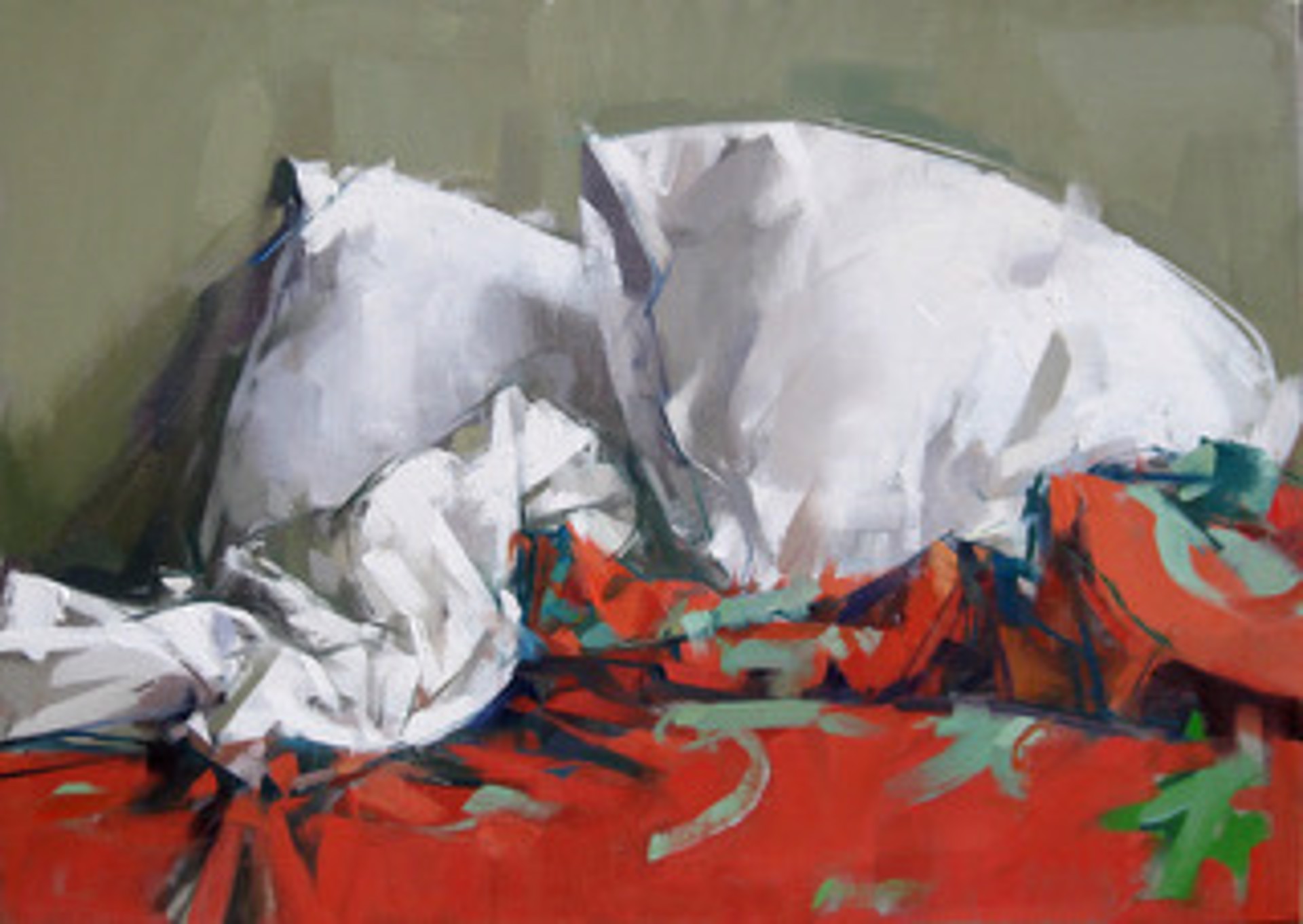 Red Bed by Maggie Siner