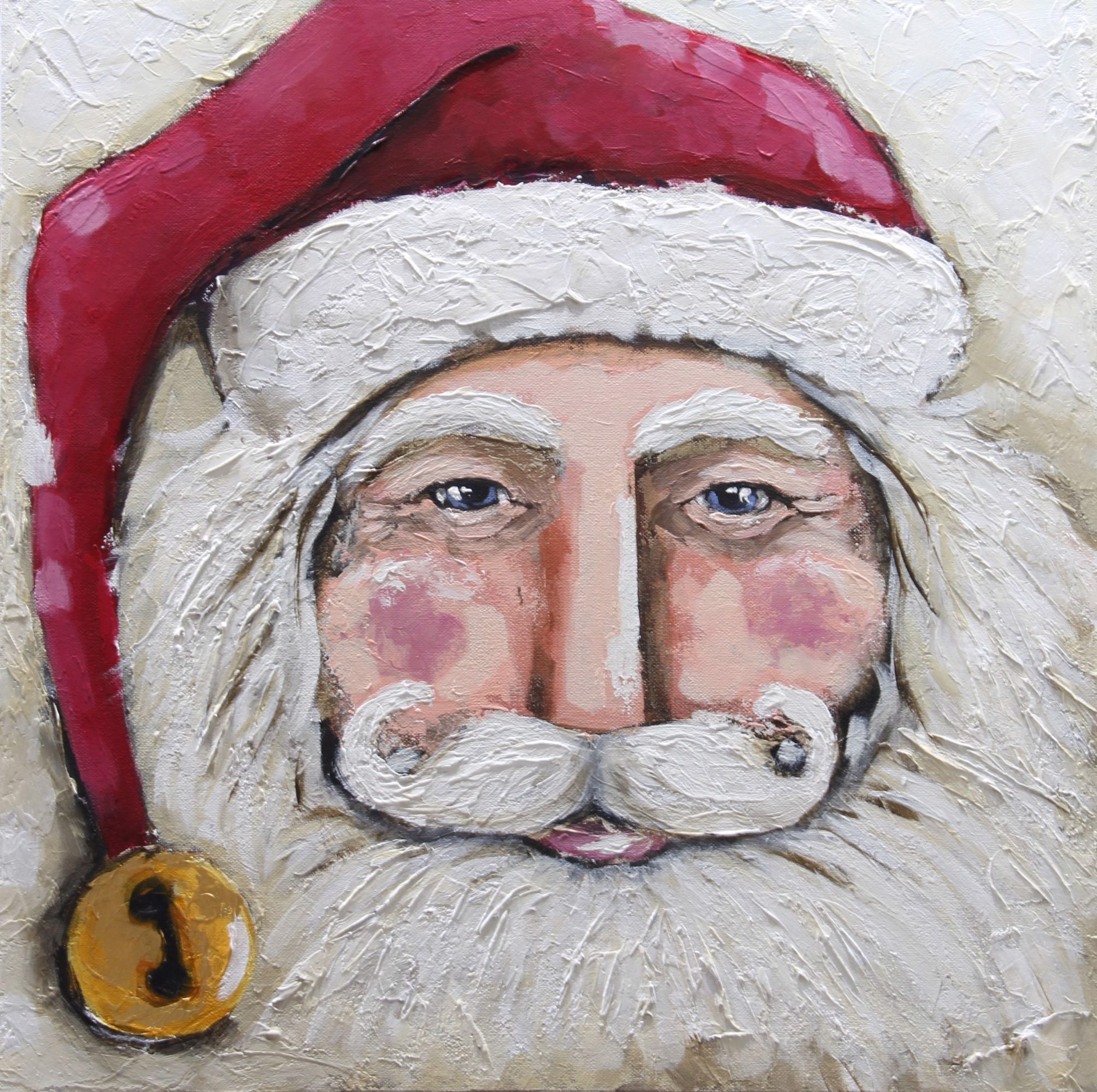 Santa by Lucia Stewart