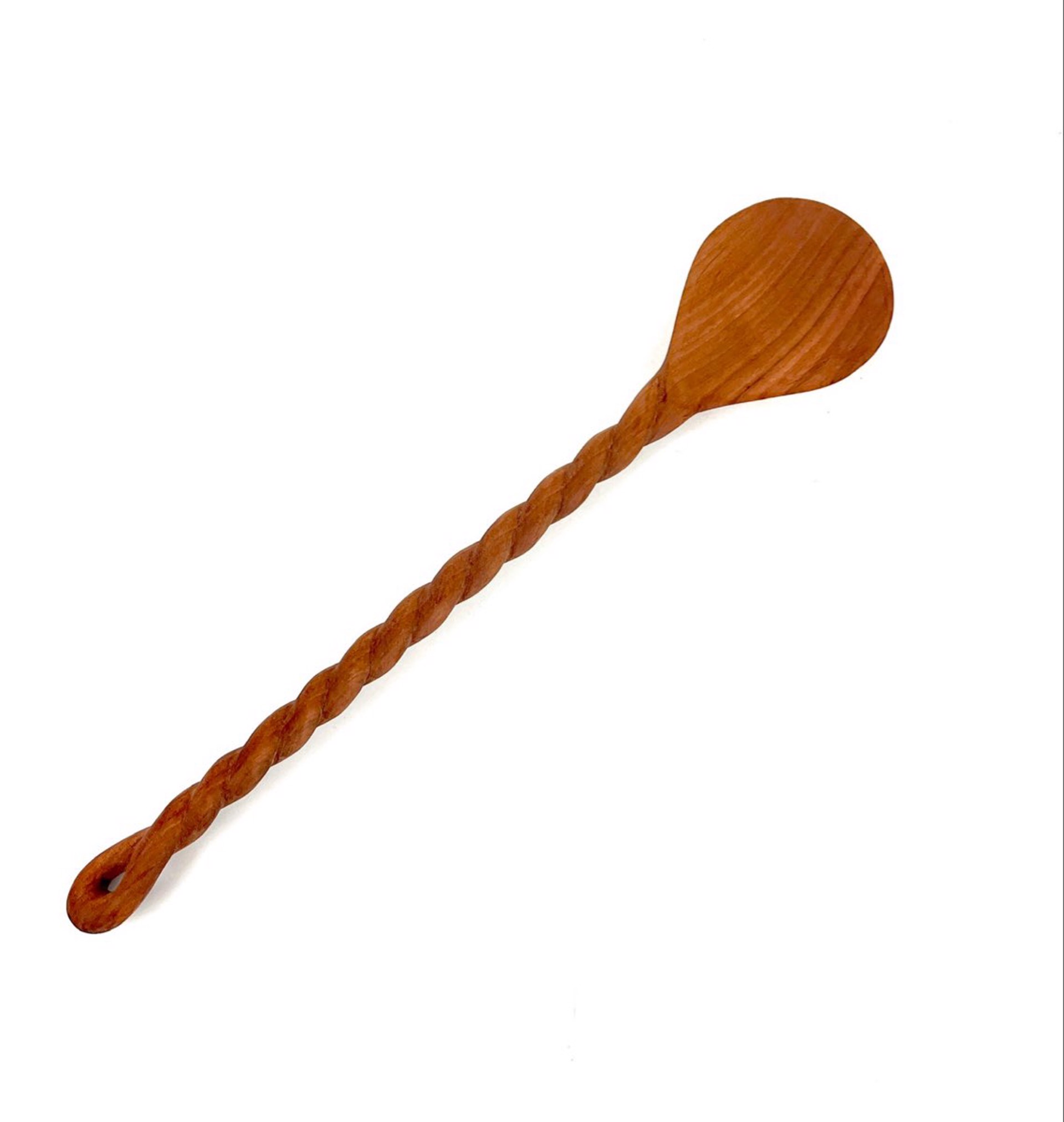Hand-Carved Cherry Spoon by Traci Rhoades