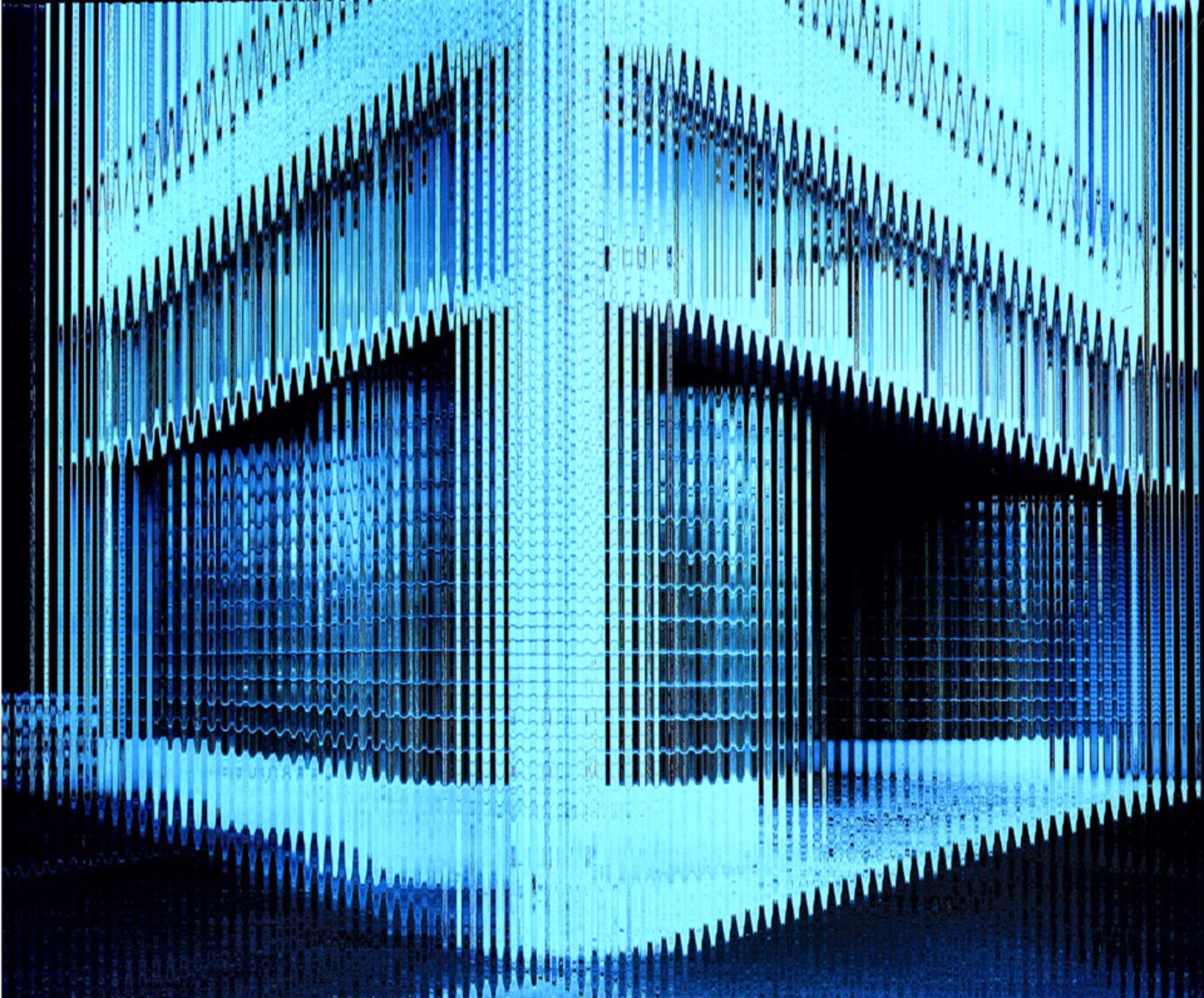 Blue Corner (Urban Luminosity) by Michael Eastman