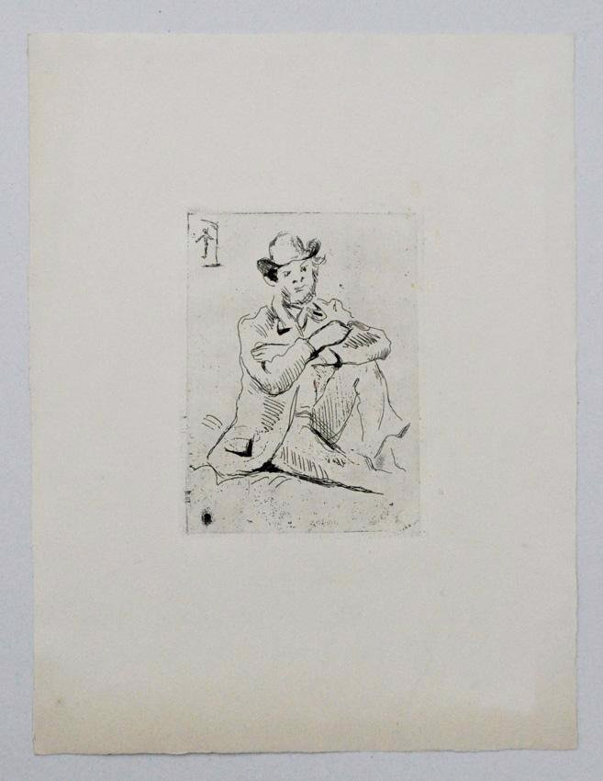 Portrait de Guillaumin au Pendu by Paul Cézanne