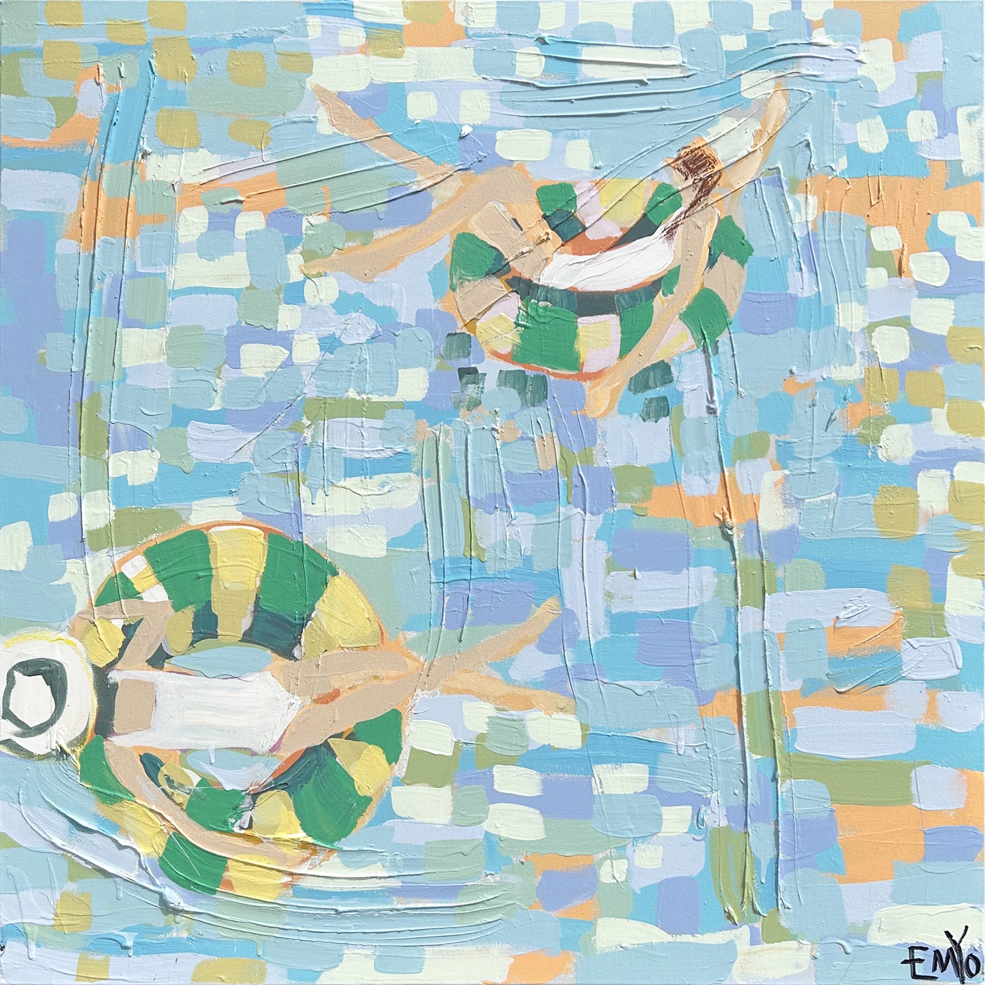 Floating With You on the Big Wide Blue 2 by Emyo