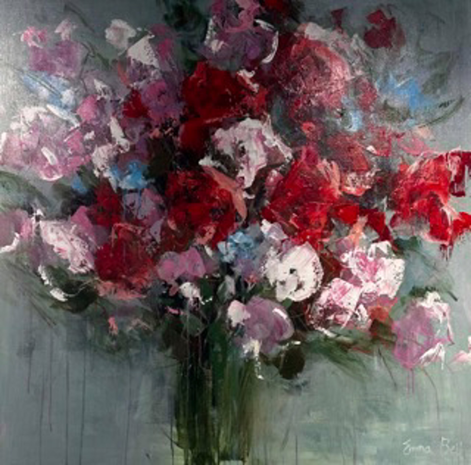 Red Flowers by Emma Bell