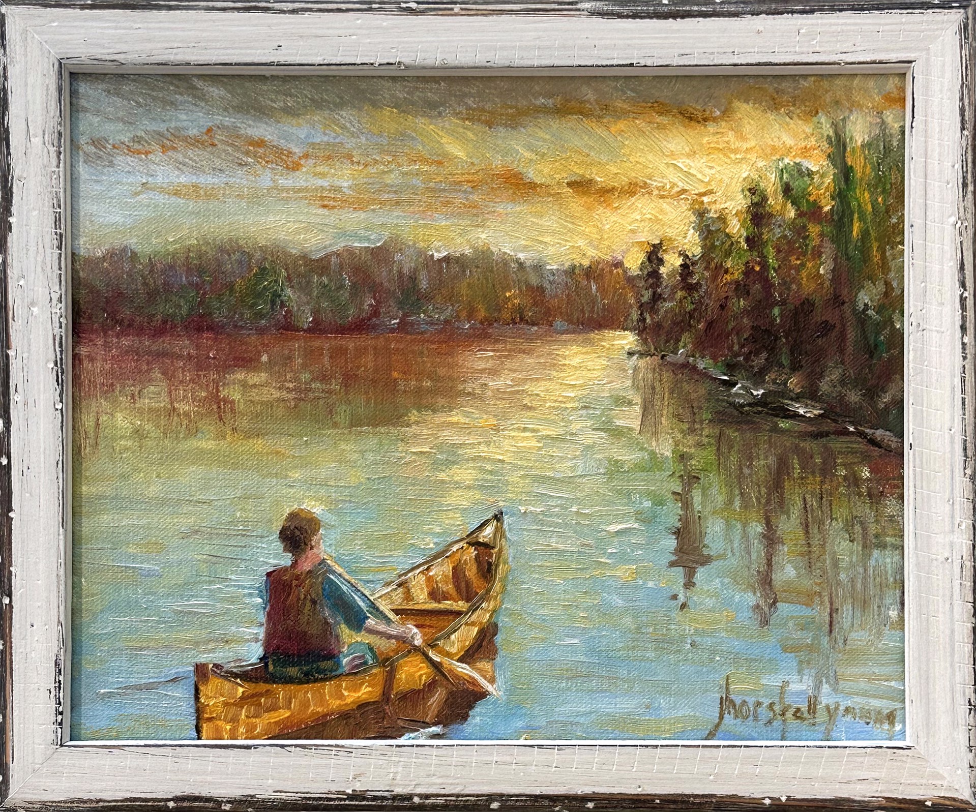Paddling Home by Joan Horsfall Young