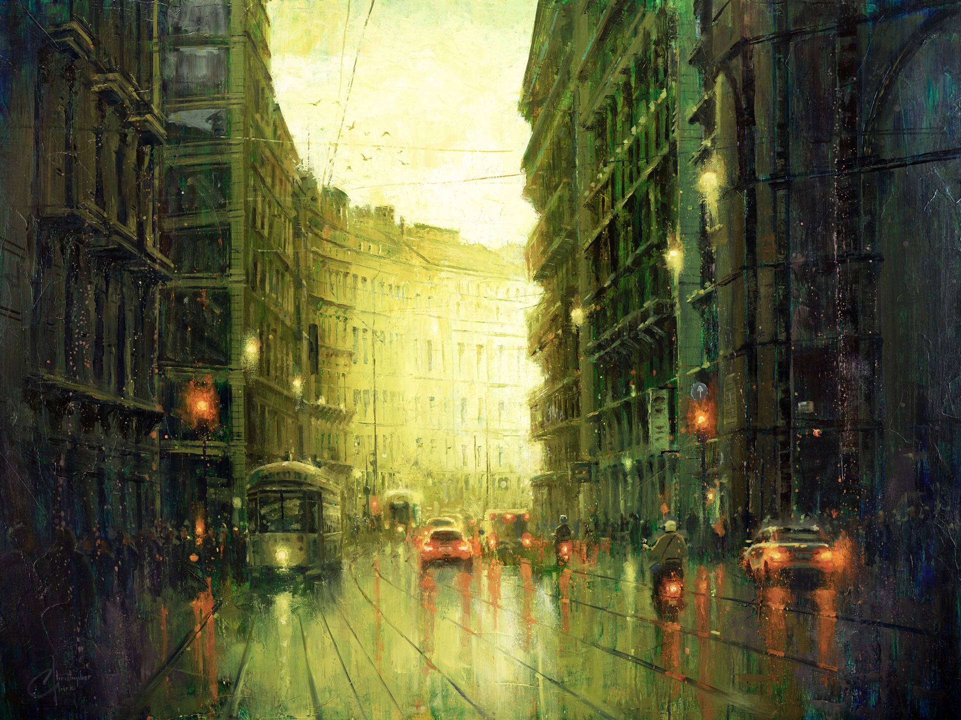 Milan Street (large version) by Christopher Clark