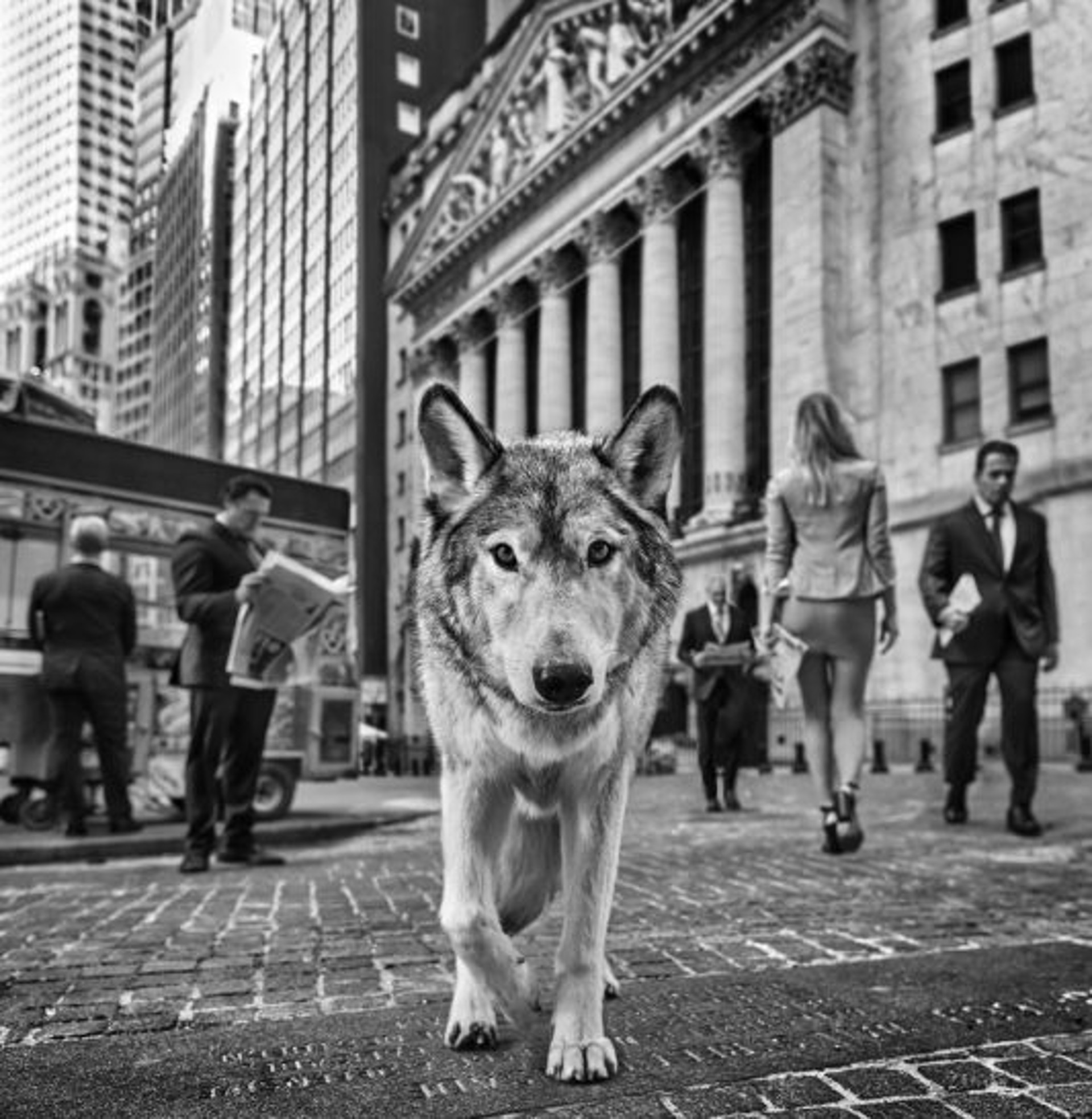 Once Upon a Time on Wall Street by David Yarrow