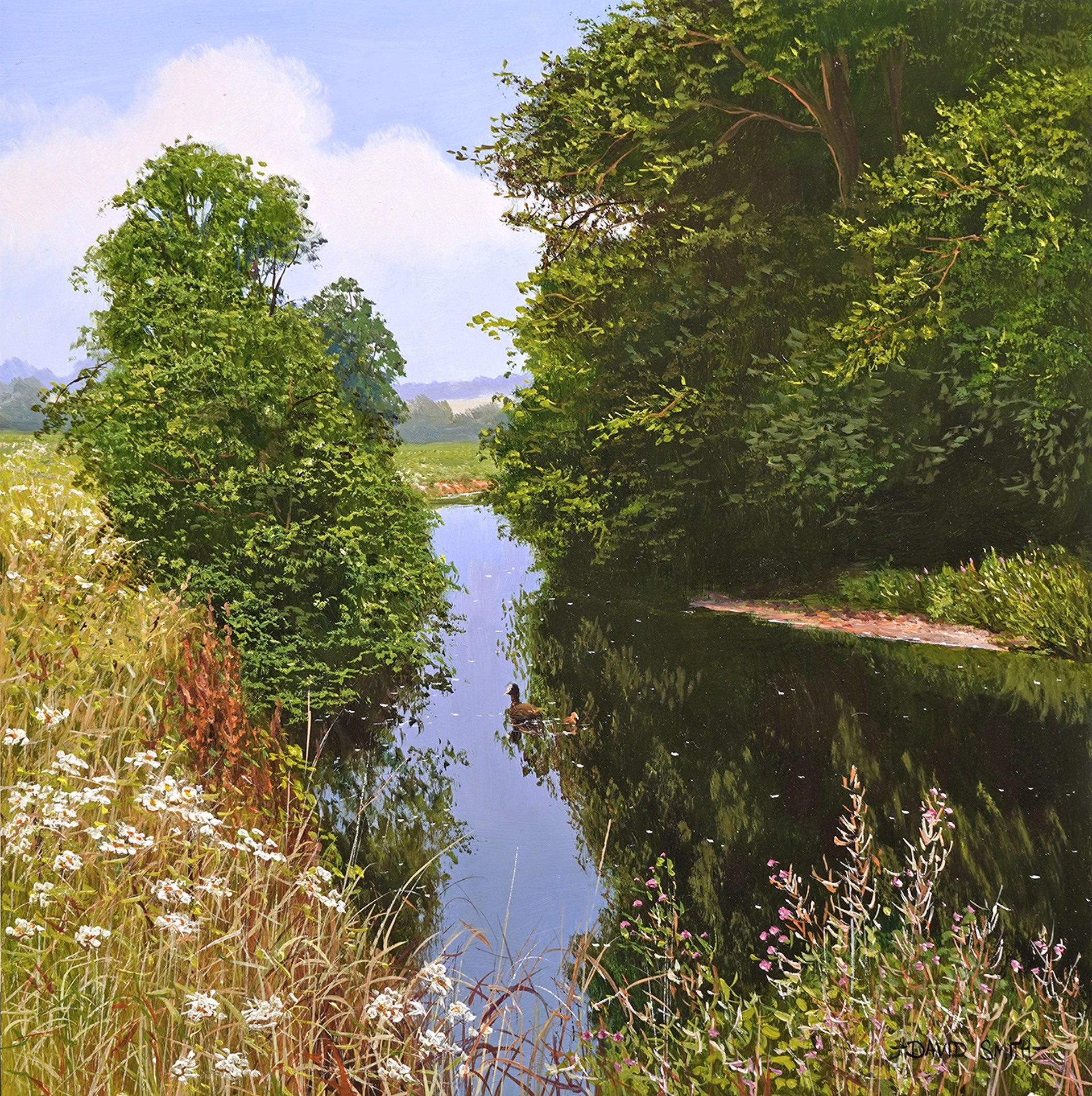 Derbyshire River by David Smith
