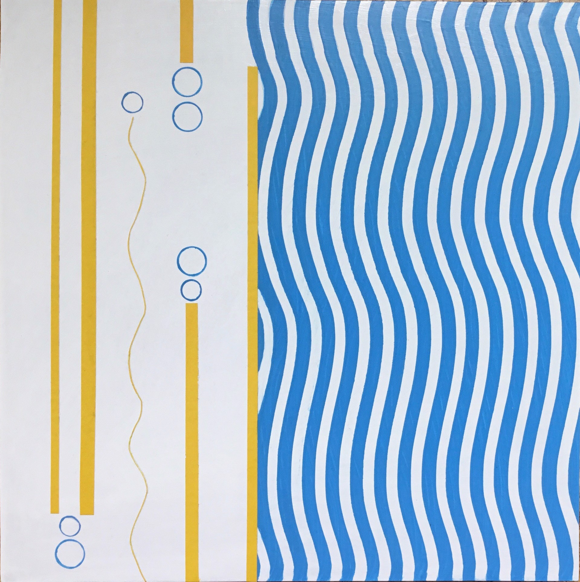 Blue, Yellow, and WHite by Deborah Kerr
