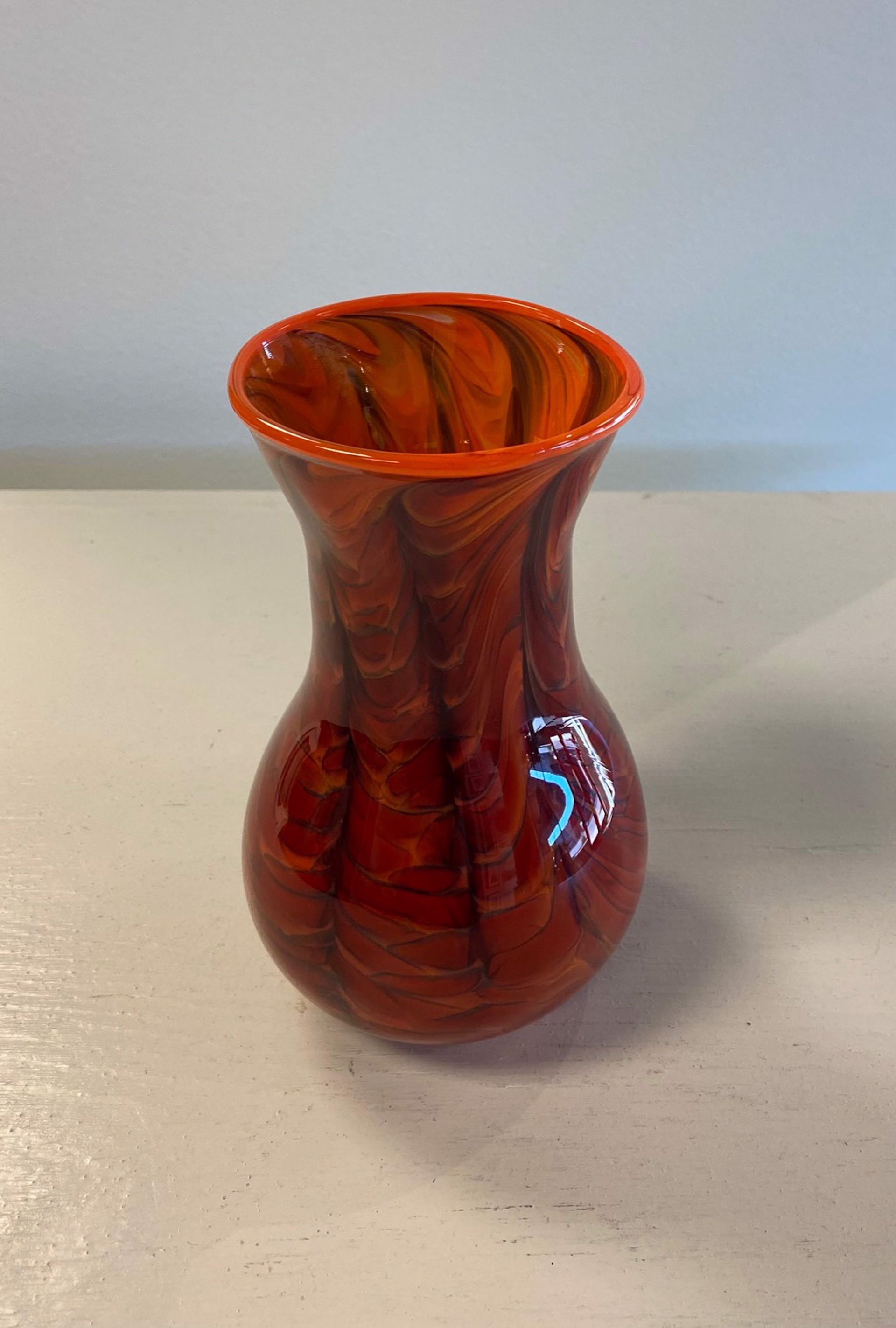 Painted Lady October Glory by AlBo Glass