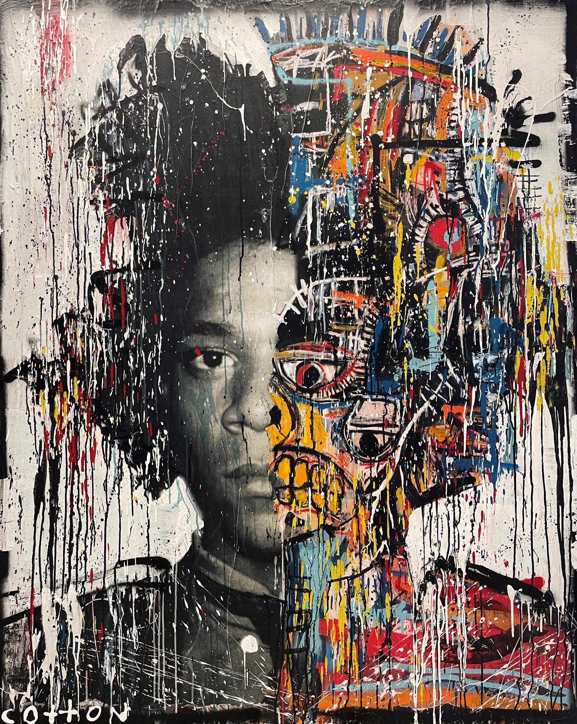 Samo Basquiat by Andrew Cotton