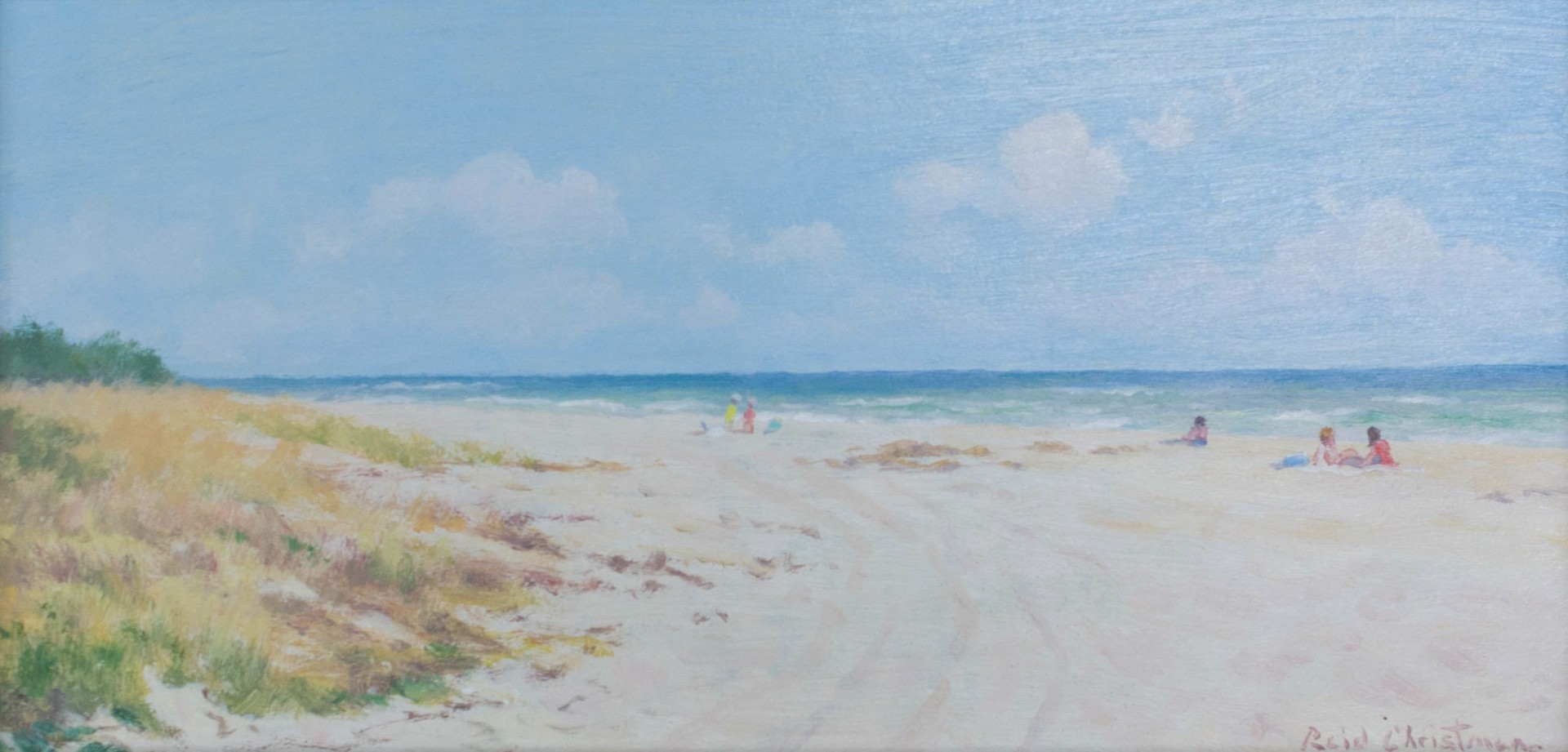 Beach Scene by Reid Christman