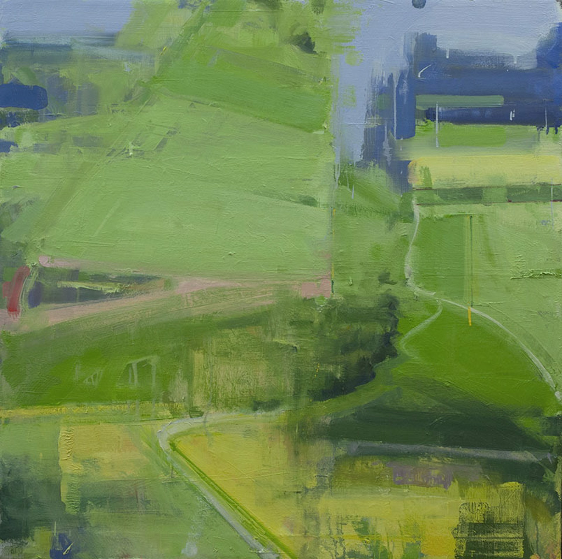 Green Landscape by David Shevlino