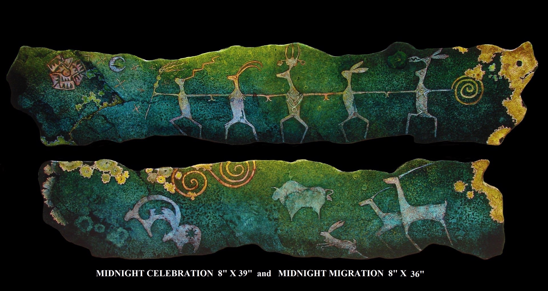 Midnight Migration (Bottom Piece) by Sandra Brestel Originals