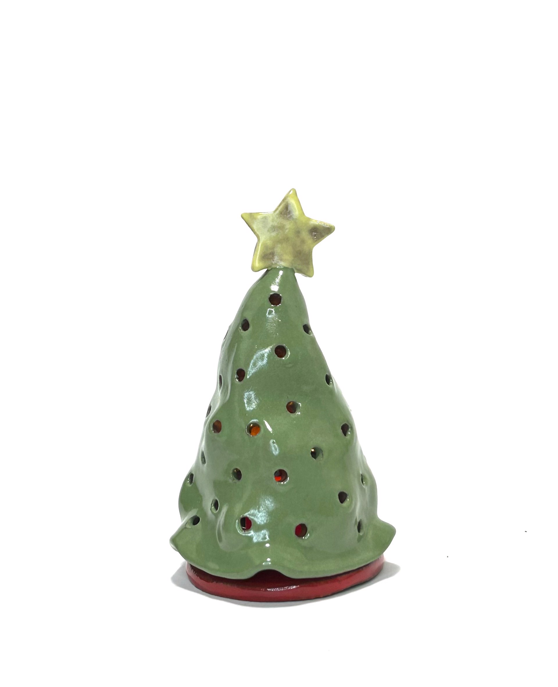 Christmas Tree Tea Light 4 by Sue Morse