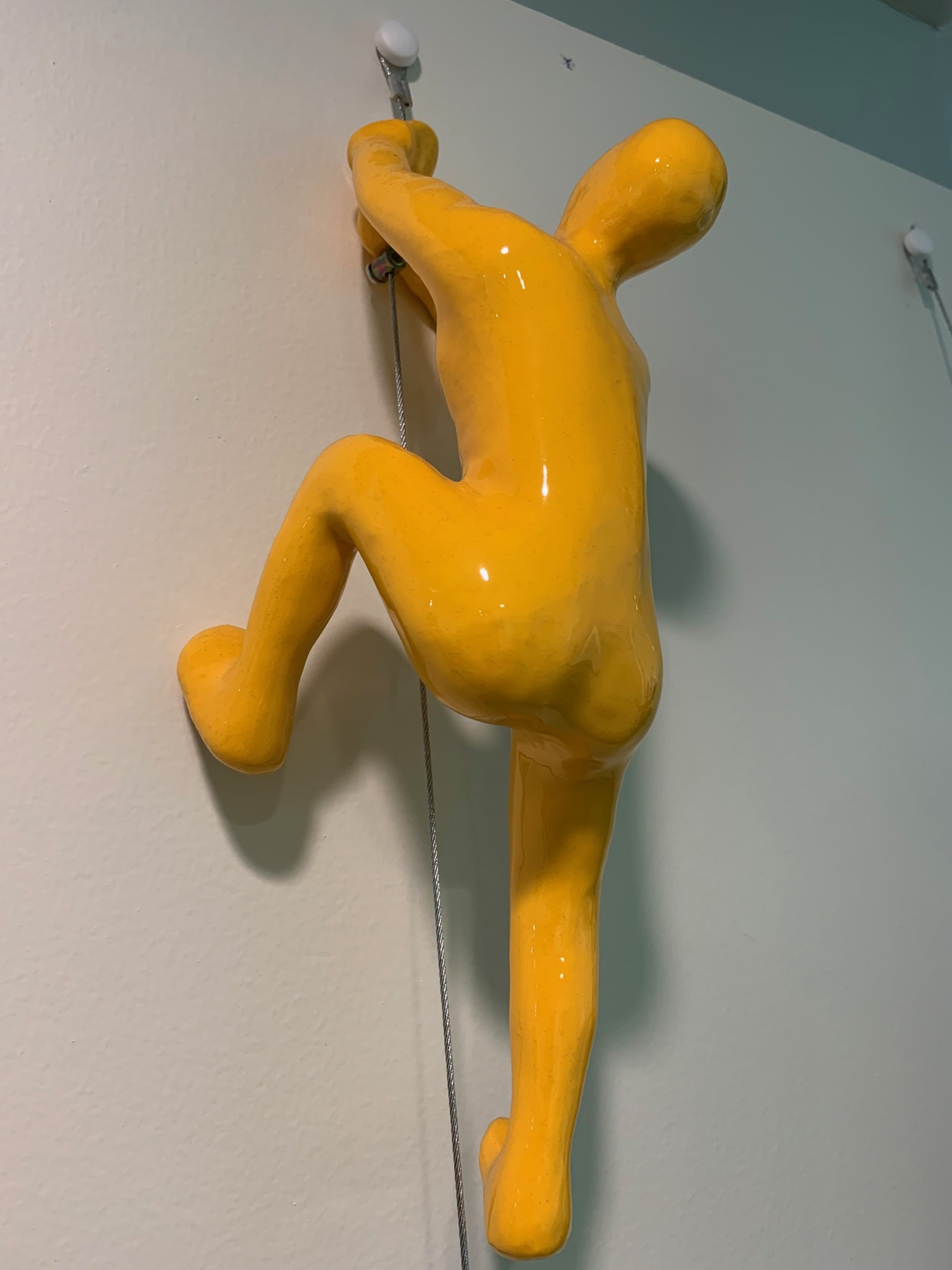 Wall Climber (#33 Yellow) by Ancizar Marin