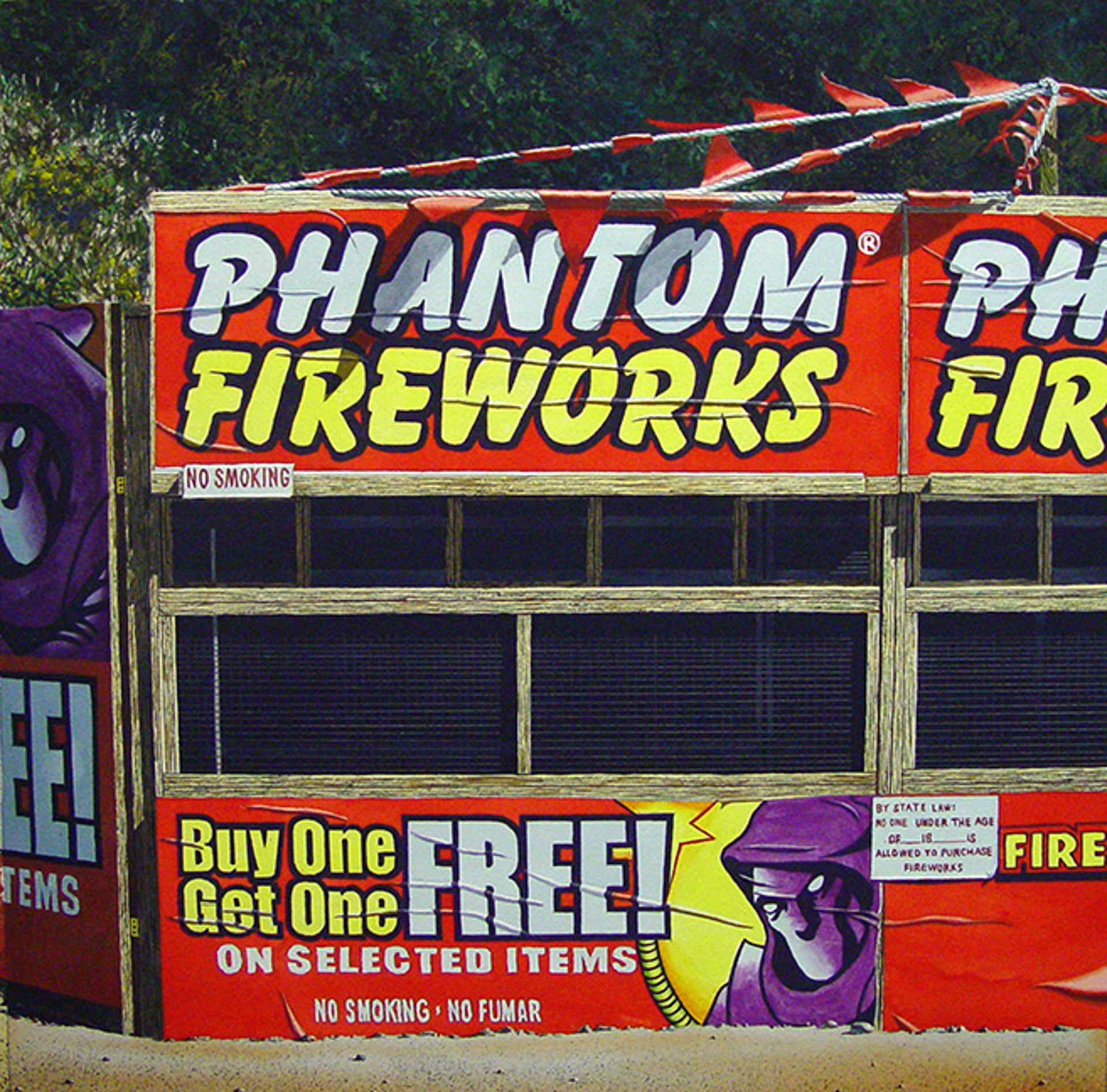 Phantom Fireworks by James Torlakson