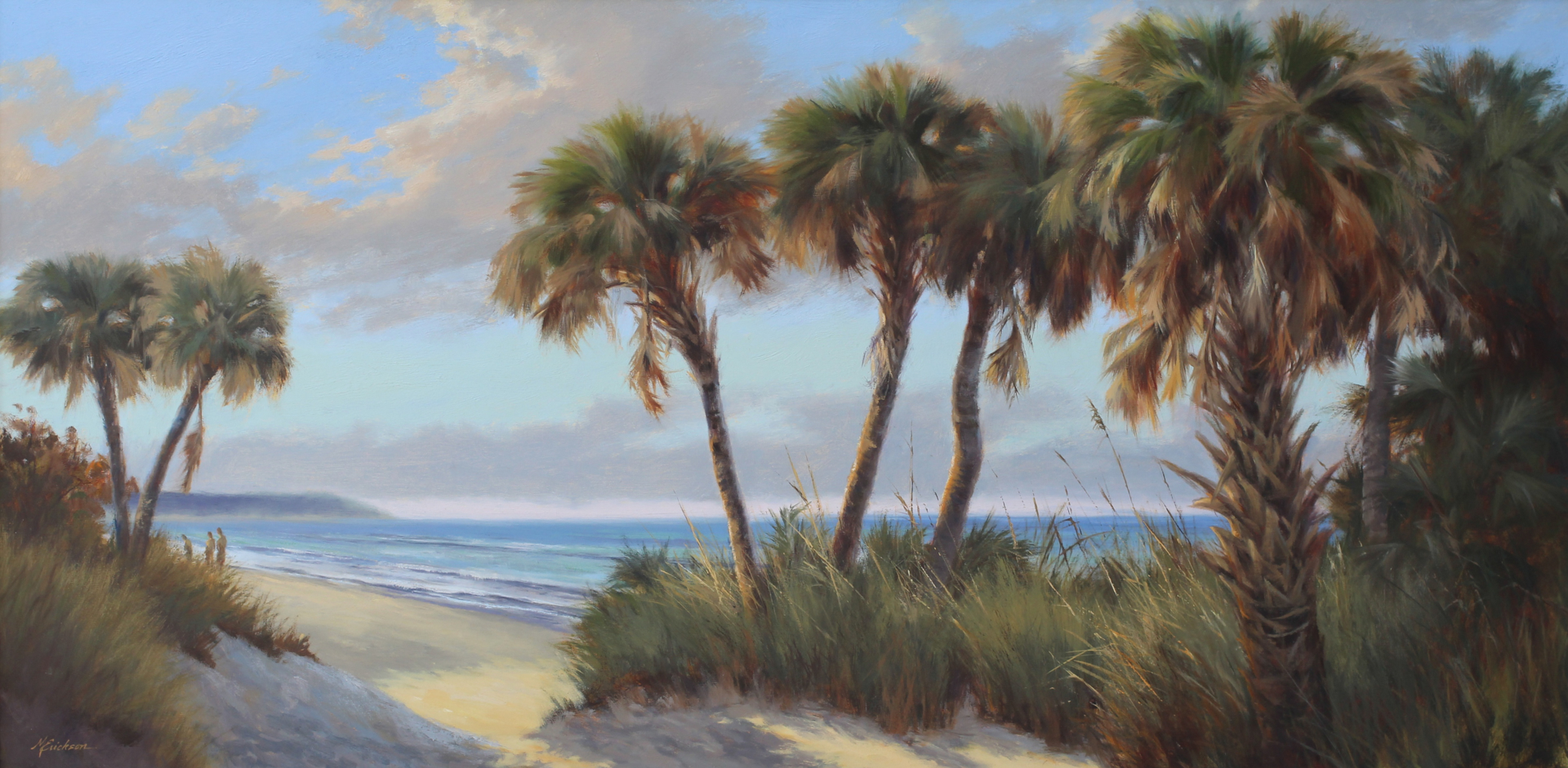 Through the Palms by Mary Erickson