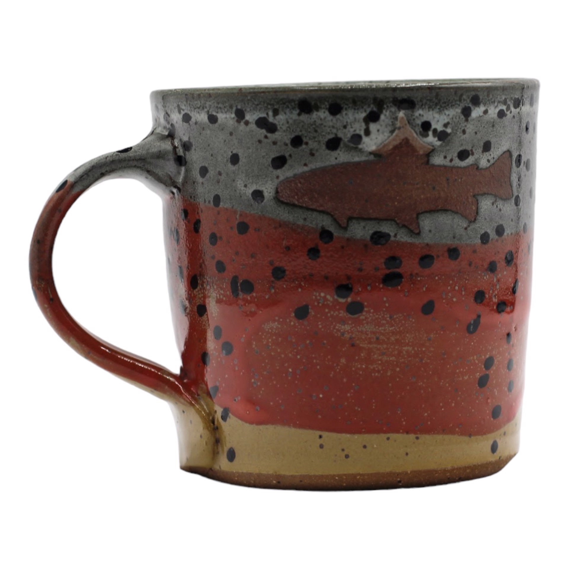 Rainbow Trout Mug by Stephen Mullins