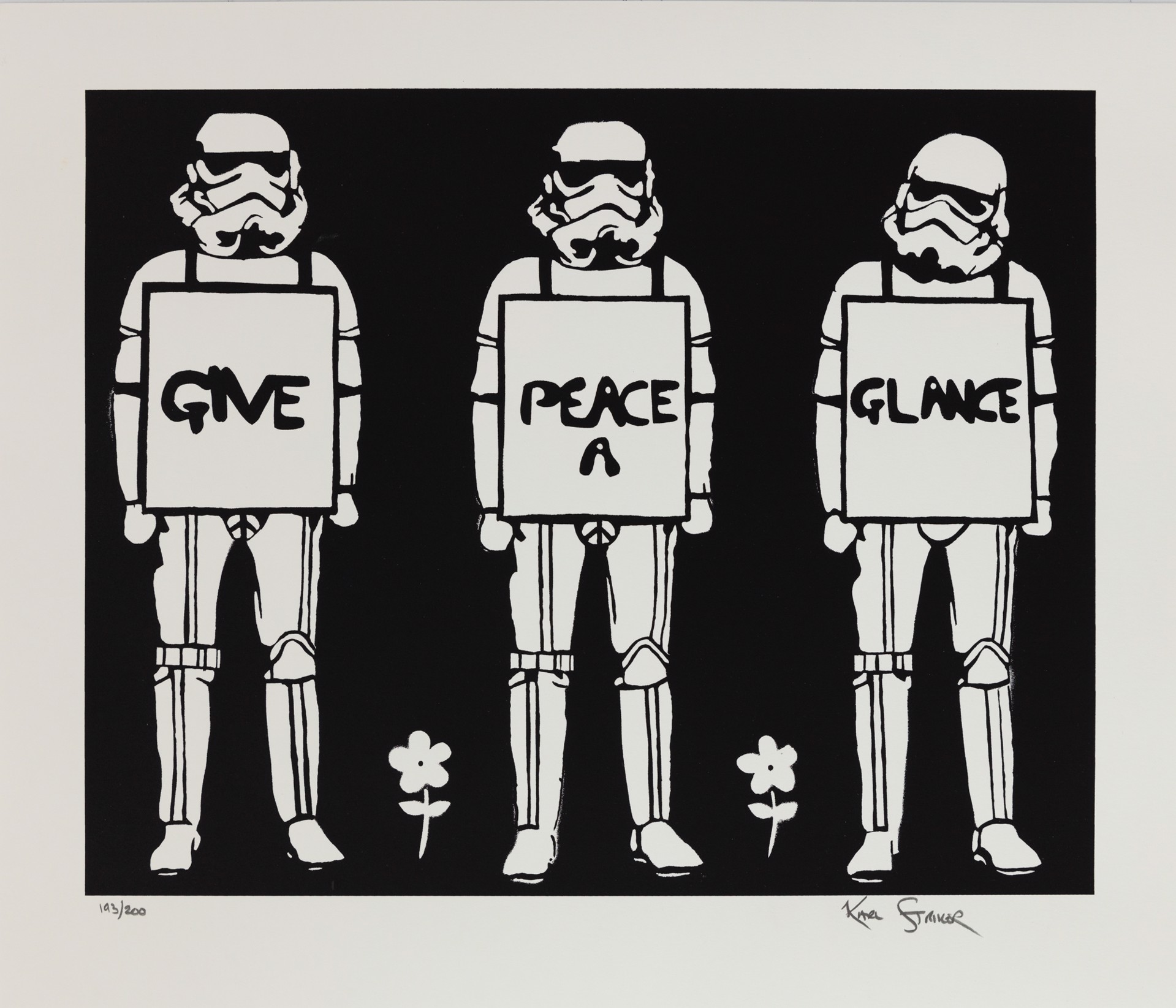Give Peace a Glance by Karl Striker